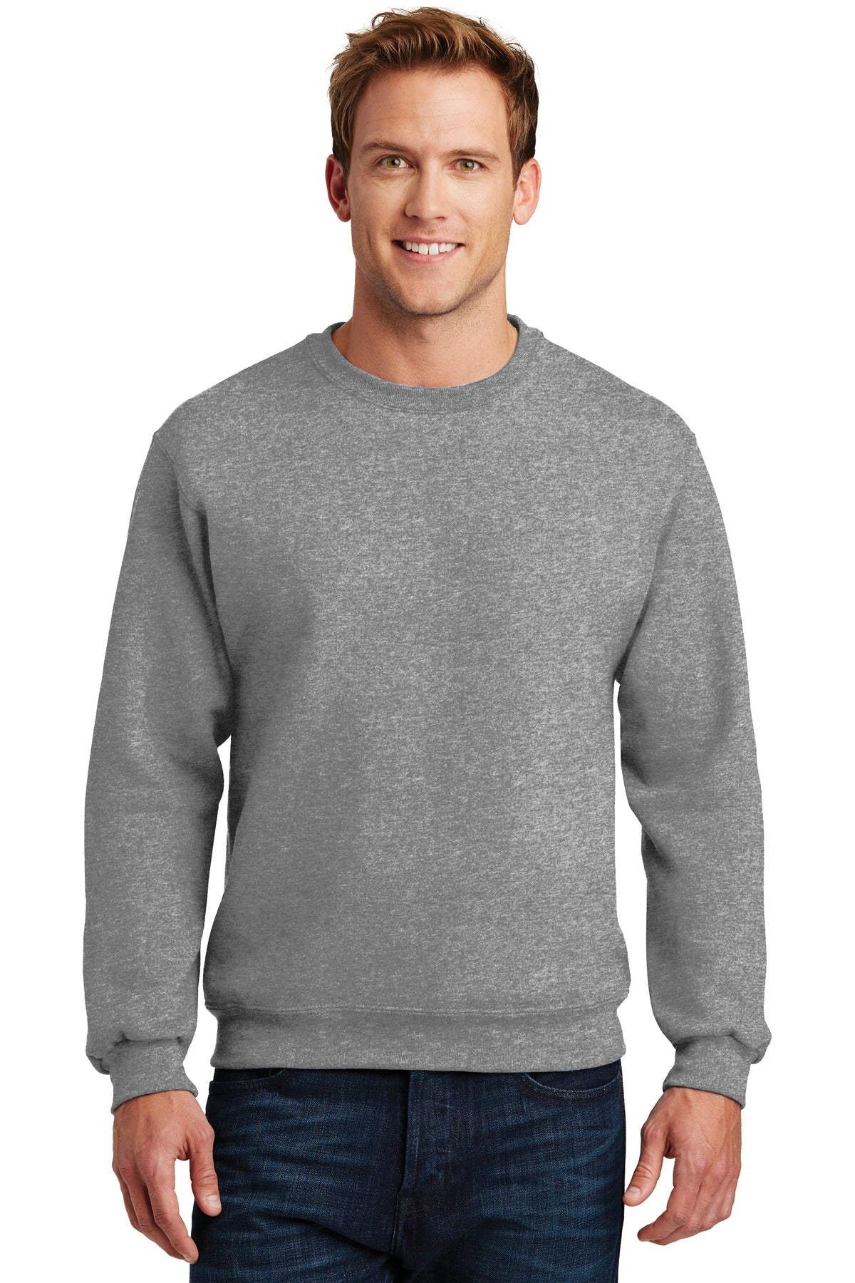JERZEES® SUPER SWEATS® NuBlend® - Crewneck Sweatshirt.  4662M
