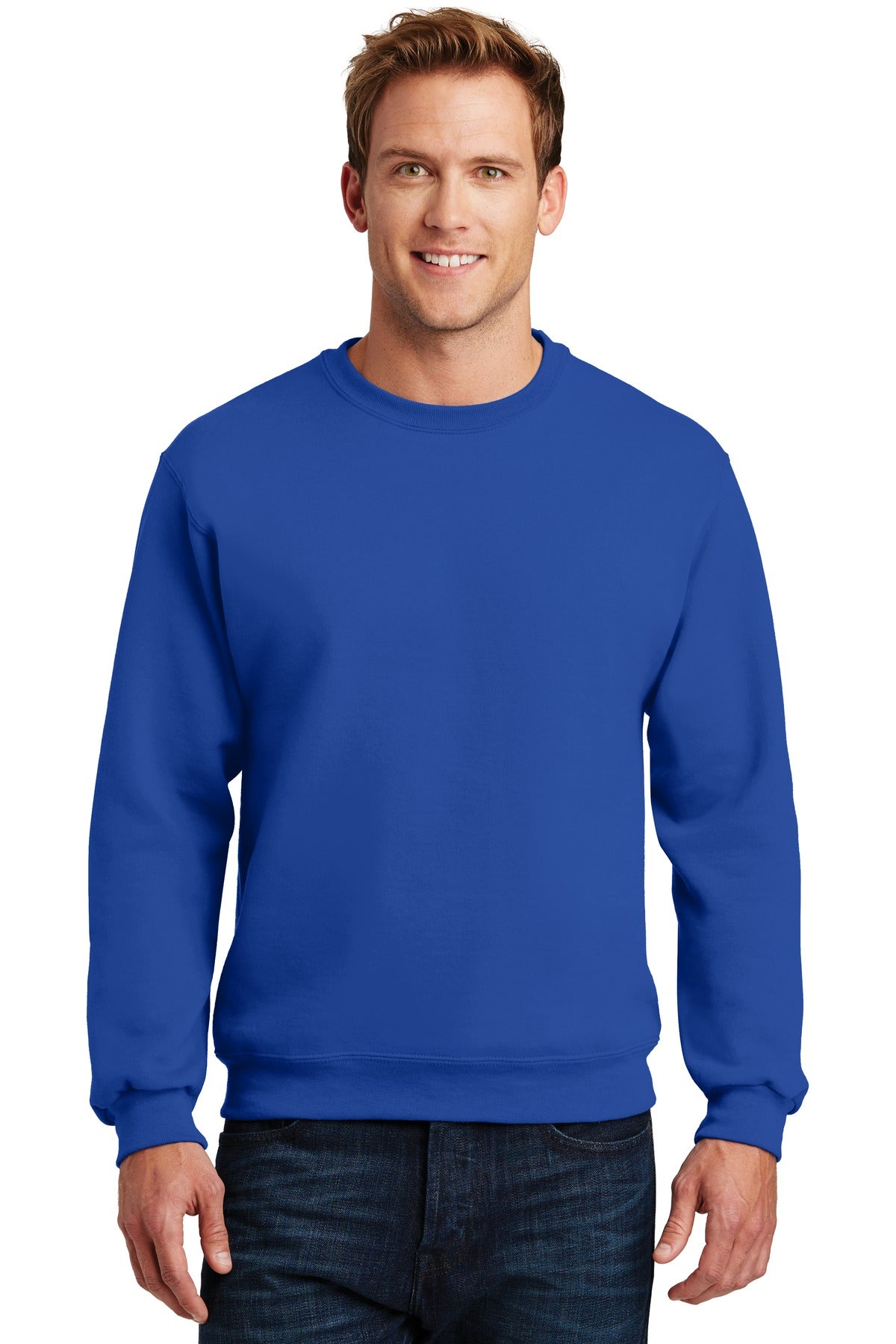 JERZEES® SUPER SWEATS® NuBlend® - Crewneck Sweatshirt.  4662M