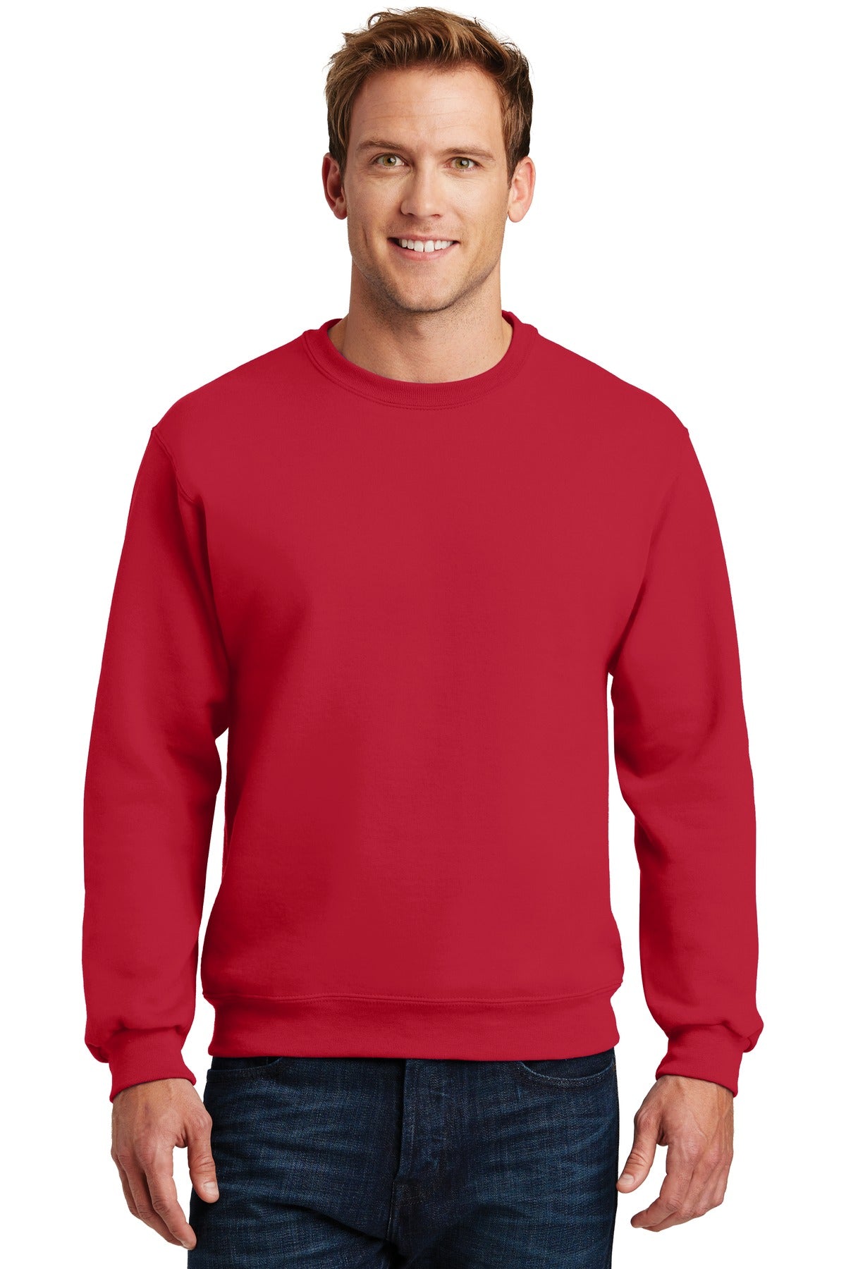 JERZEES® SUPER SWEATS® NuBlend® - Crewneck Sweatshirt.  4662M