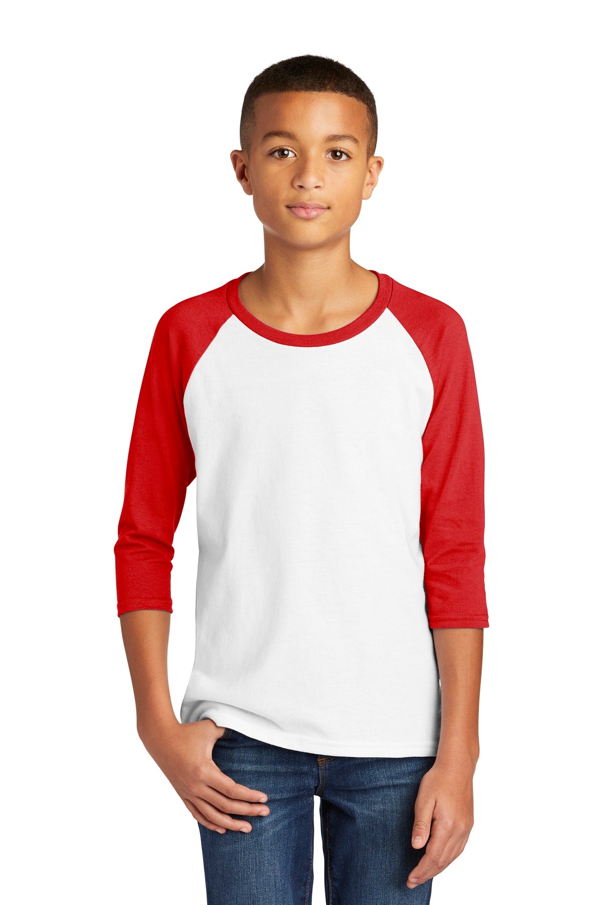 Gildan ® Heavy Cotton ™ Youth 3/4-Sleeve Raglan T-Shirt. 5700B