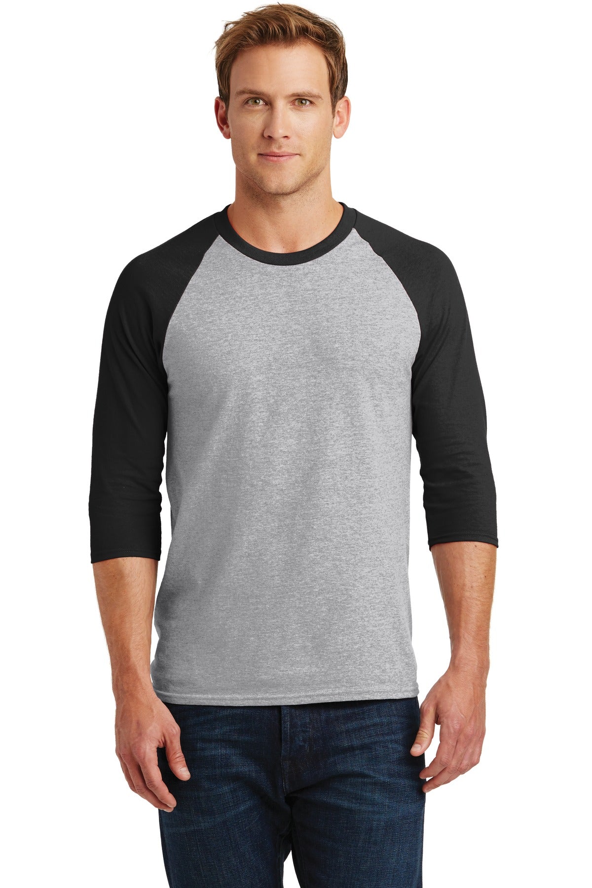 Gildan® Heavy Cotton&amp;#8482; 3/4-Sleeve Raglan T-Shirt. 5700