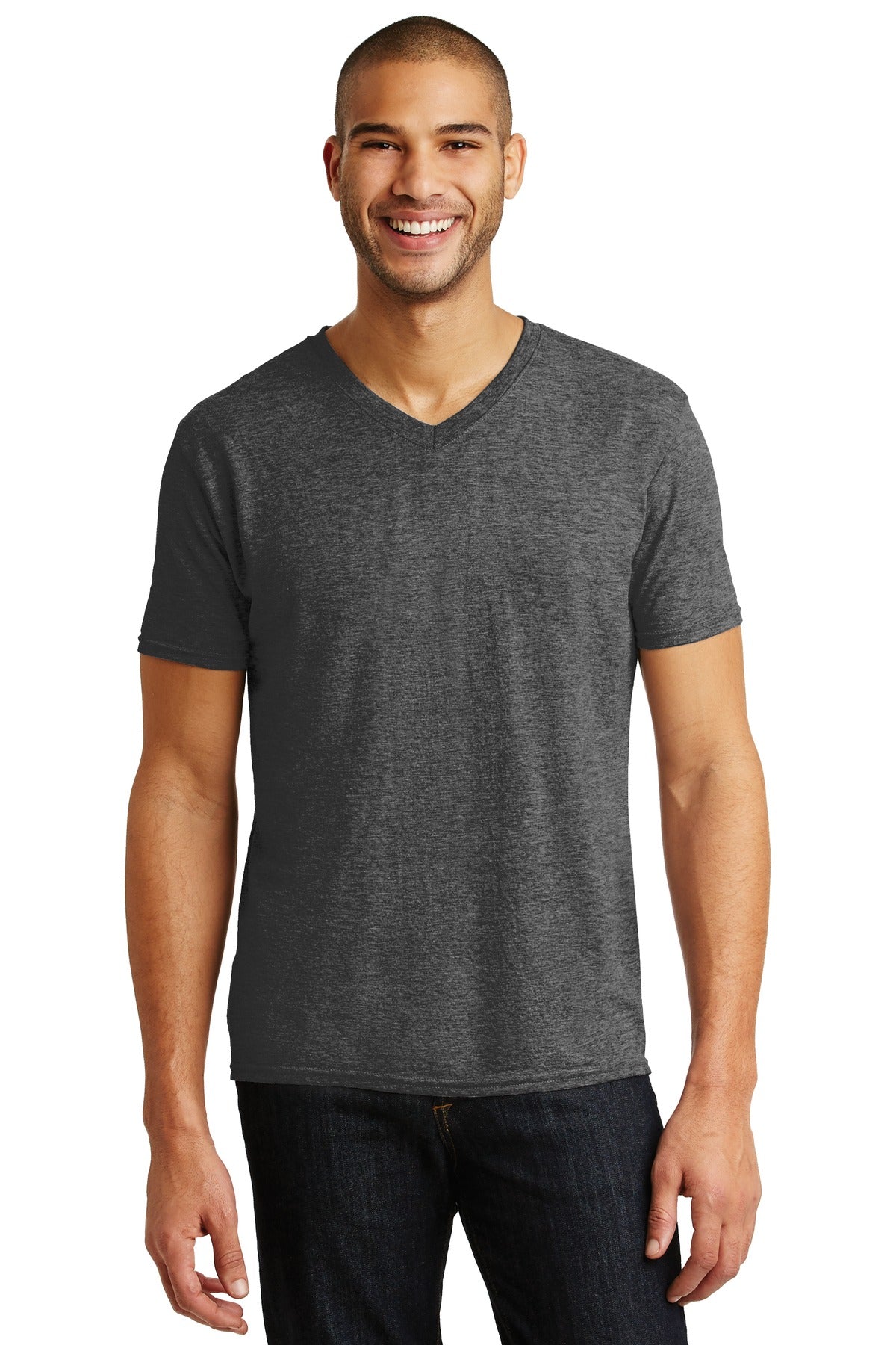 Anvil® Tri-Blend V-Neck Tee. 6752
