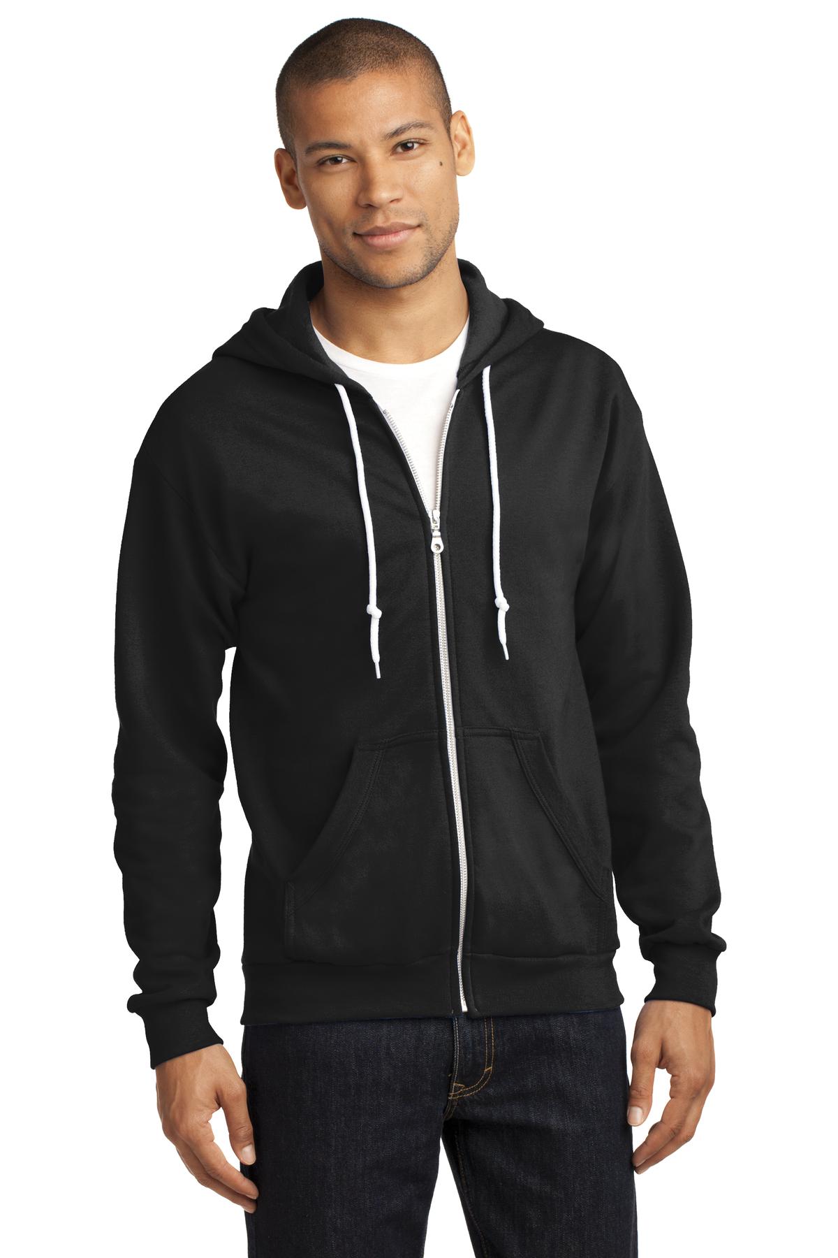 DISCONTINUED Anvil® Full-Zip Hooded Sweatshirt. 71600