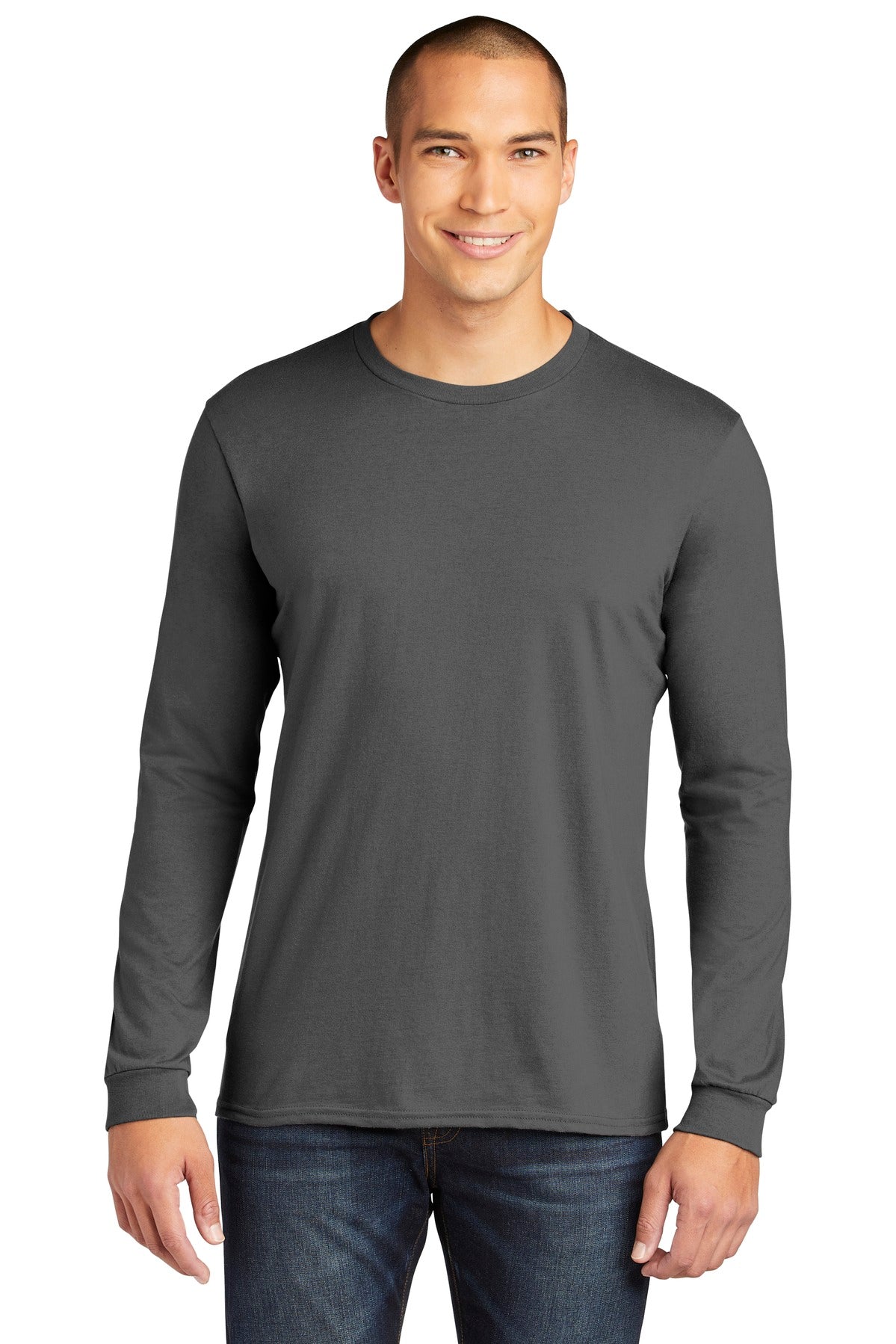 Anvil ® 100% Combed Ring Spun Cotton Long Sleeve T-Shirt. 949