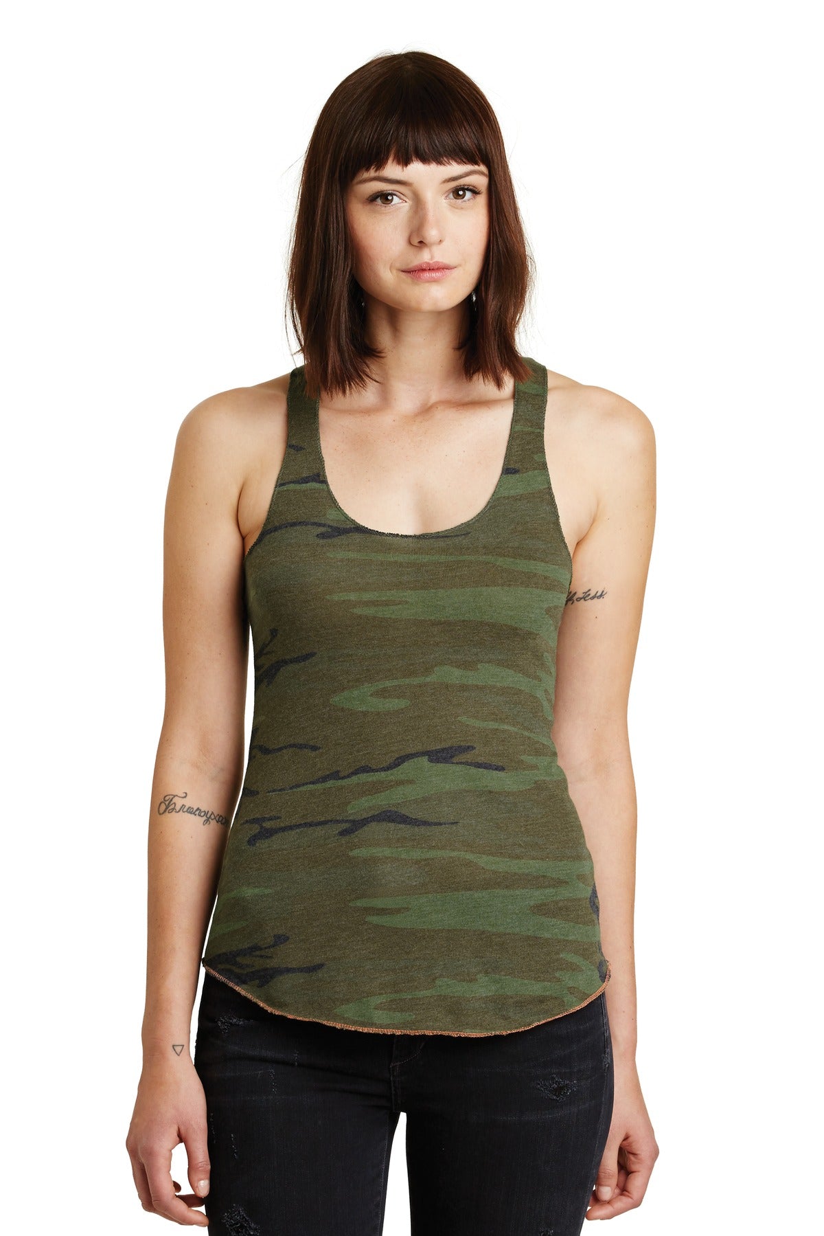 Alternative Women&#39;s Meegs Eco-Jersey™ Racer Tank. AA1927