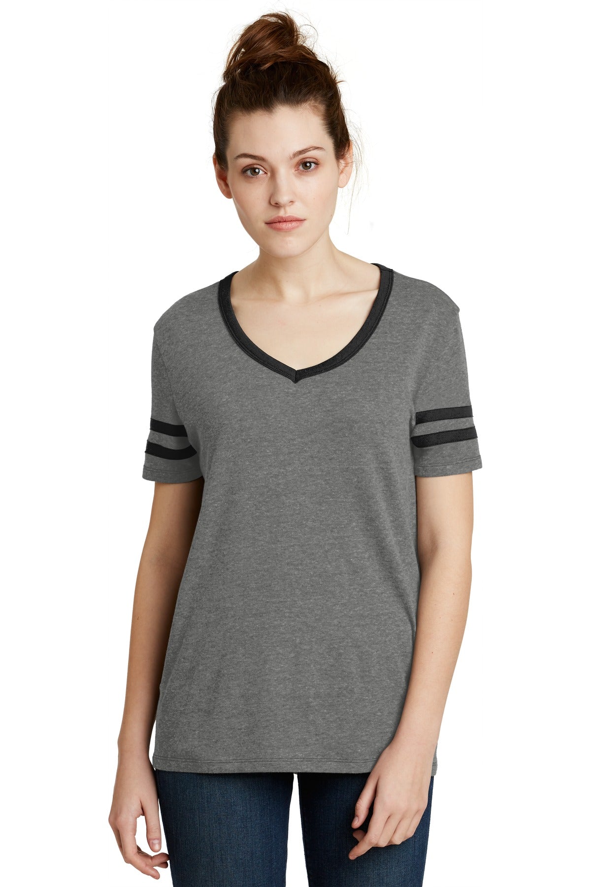 Alternative Women&#39;s Varsity Vintage 50/50 Tee. AA5058