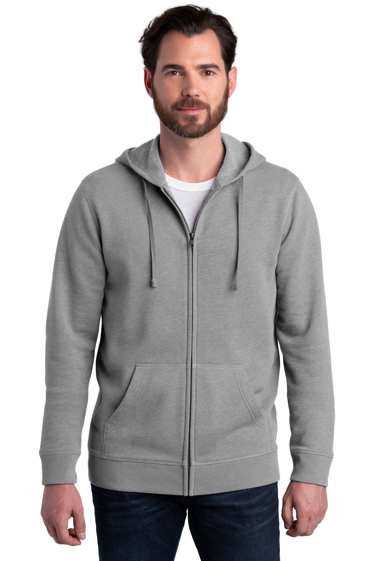 Alternative Indy Blended Fleece Zip Hoodie. AA8050