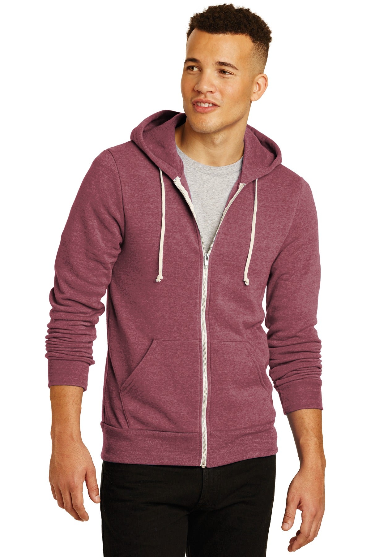 Alternative  Rocky Eco™-Fleece Zip Hoodie. AA9590