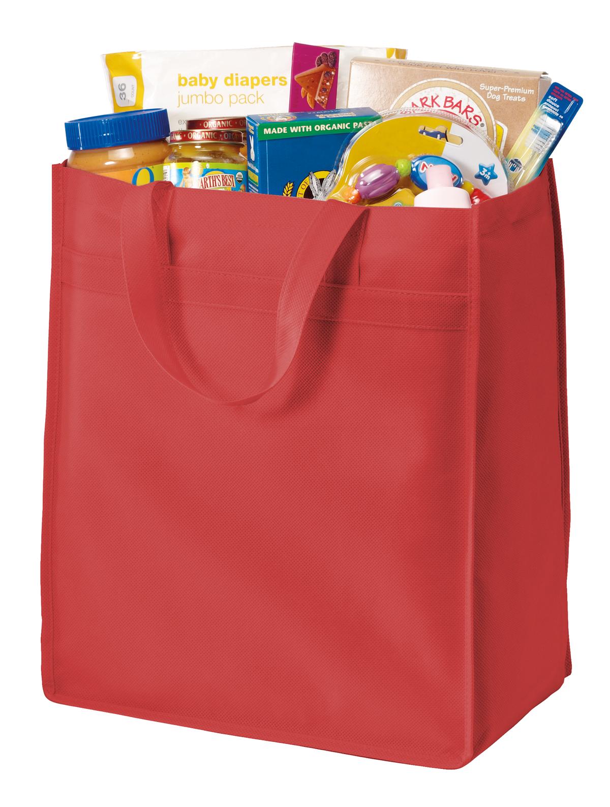 Port Authority® Standard Polypropylene Grocery Tote. B159