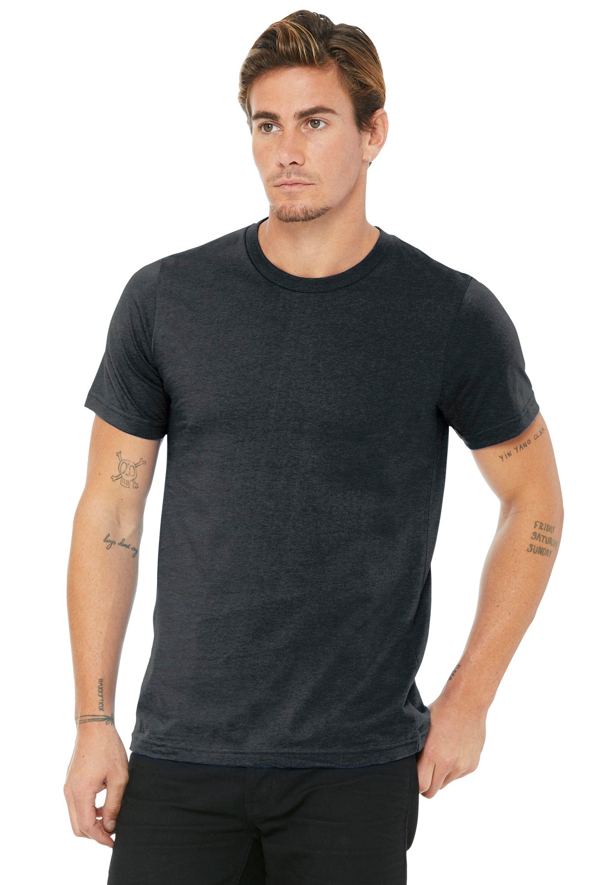 BELLA+CANVAS ® Unisex Made In The USA Jersey Short Sleeve Tee. BC3001U