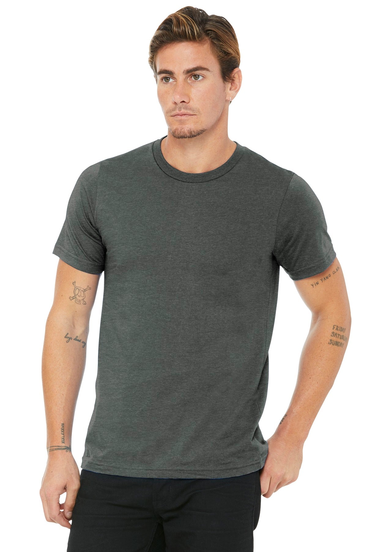 BELLA+CANVAS ® Unisex Made In The USA Jersey Short Sleeve Tee. BC3001U