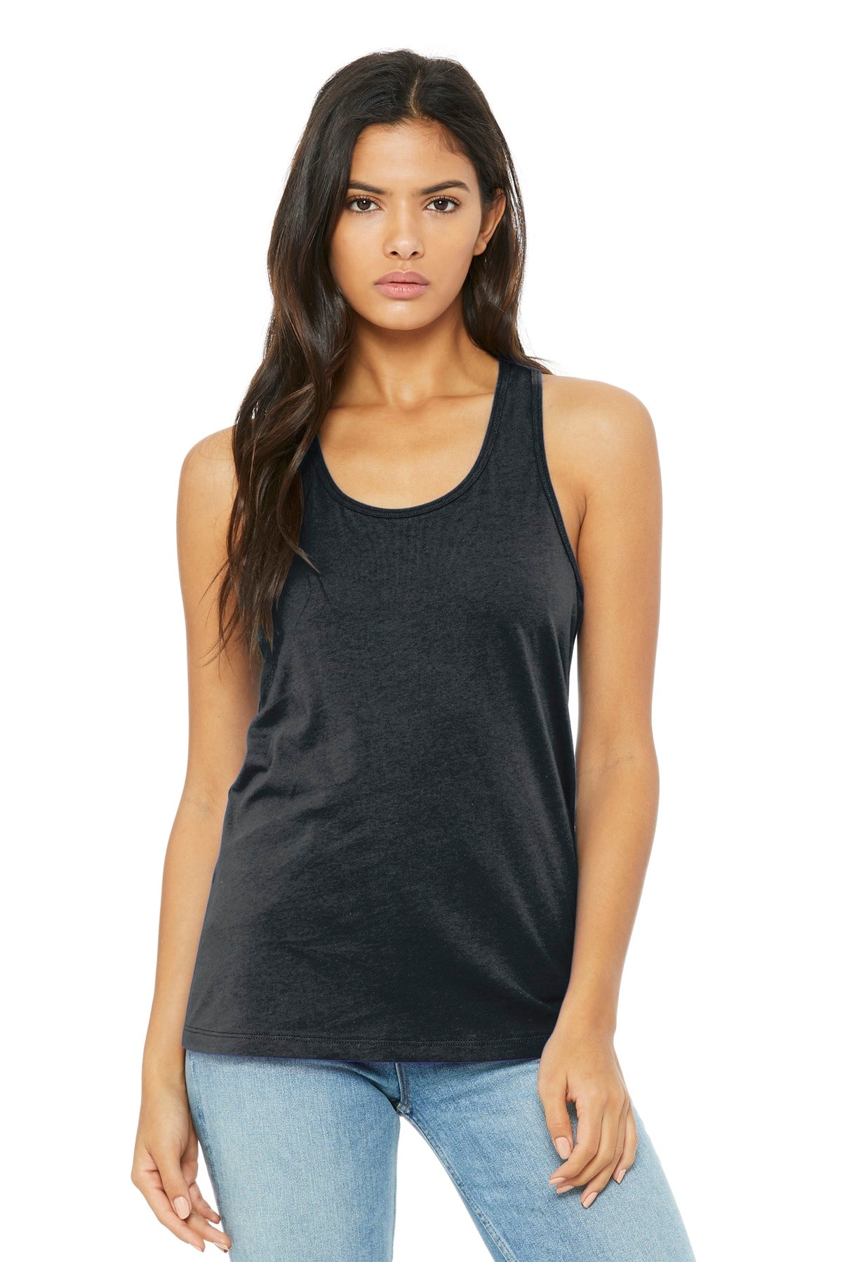 BELLA+CANVAS ® Women&#39;s Jersey Racerback Tank. BC6008