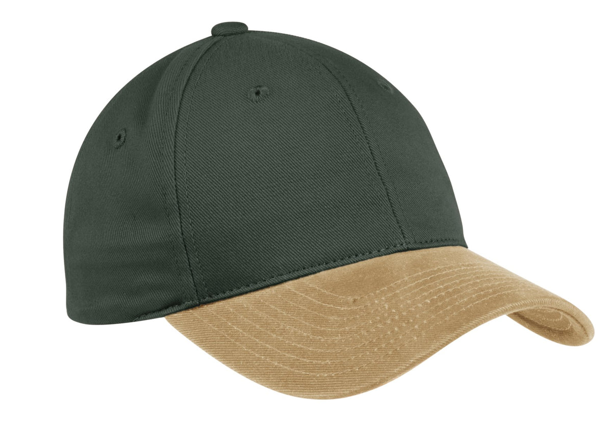 Port Authority® Two-Tone Brushed Twill Cap.  C815