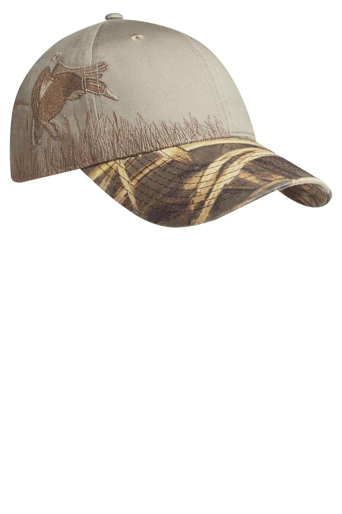 Port Authority® Embroidered Camouflage Cap. C820 - Westside Stitch