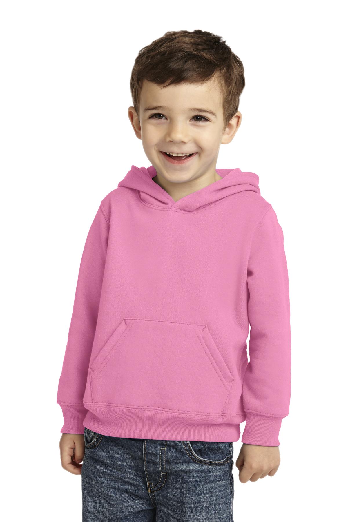 Port &amp; Company® Toddler Core Fleece Pullover Hooded Sweatshirt. CAR78TH