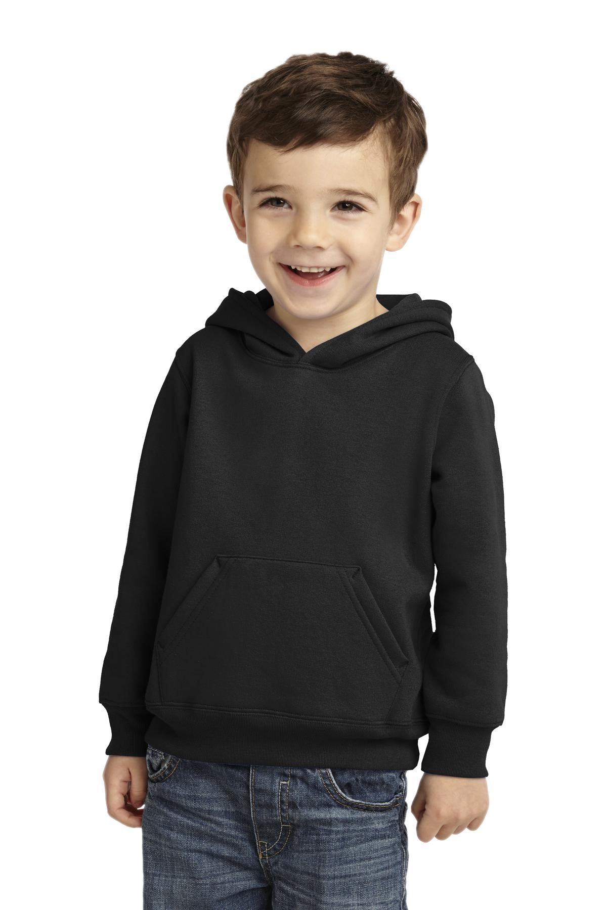 Port &amp; Company® Toddler Core Fleece Pullover Hooded Sweatshirt. CAR78TH