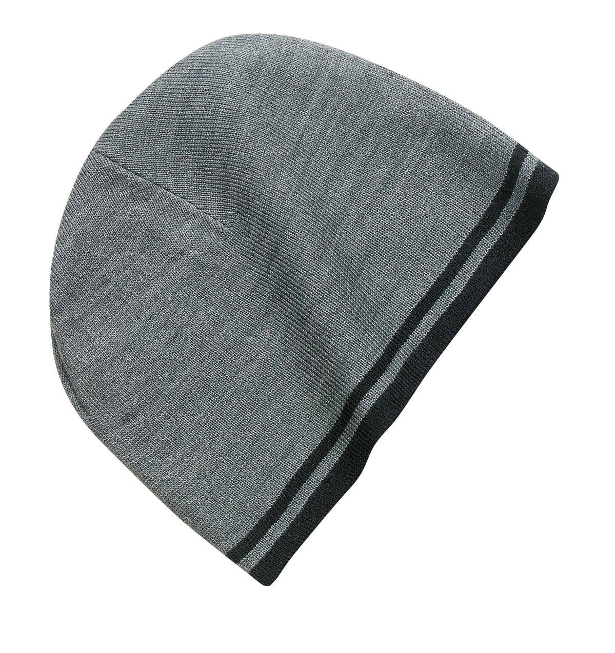 Port &amp; Company® Fine Knit Skull Cap with Stripes.   CP93