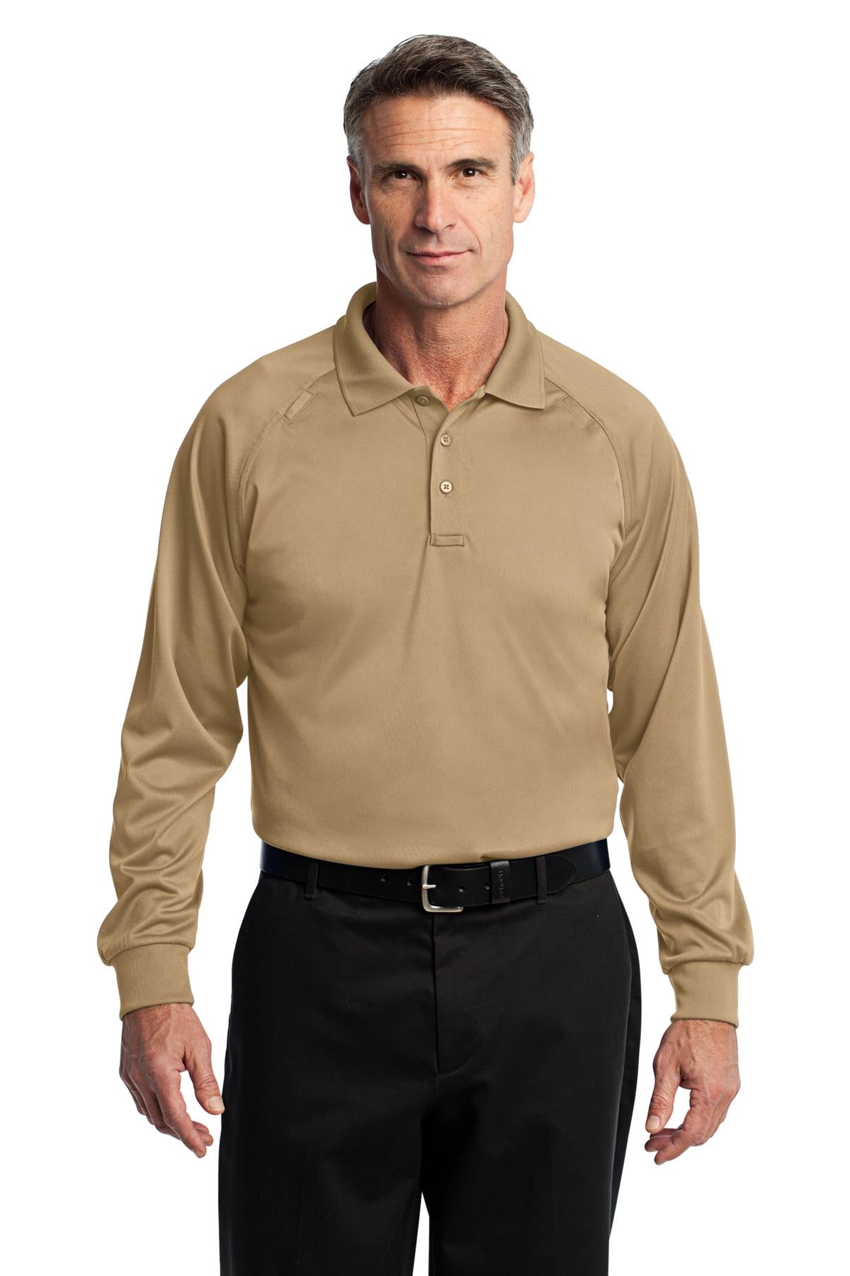 CornerStone® - Select Long Sleeve Snag-Proof Tactical Polo. CS410LS