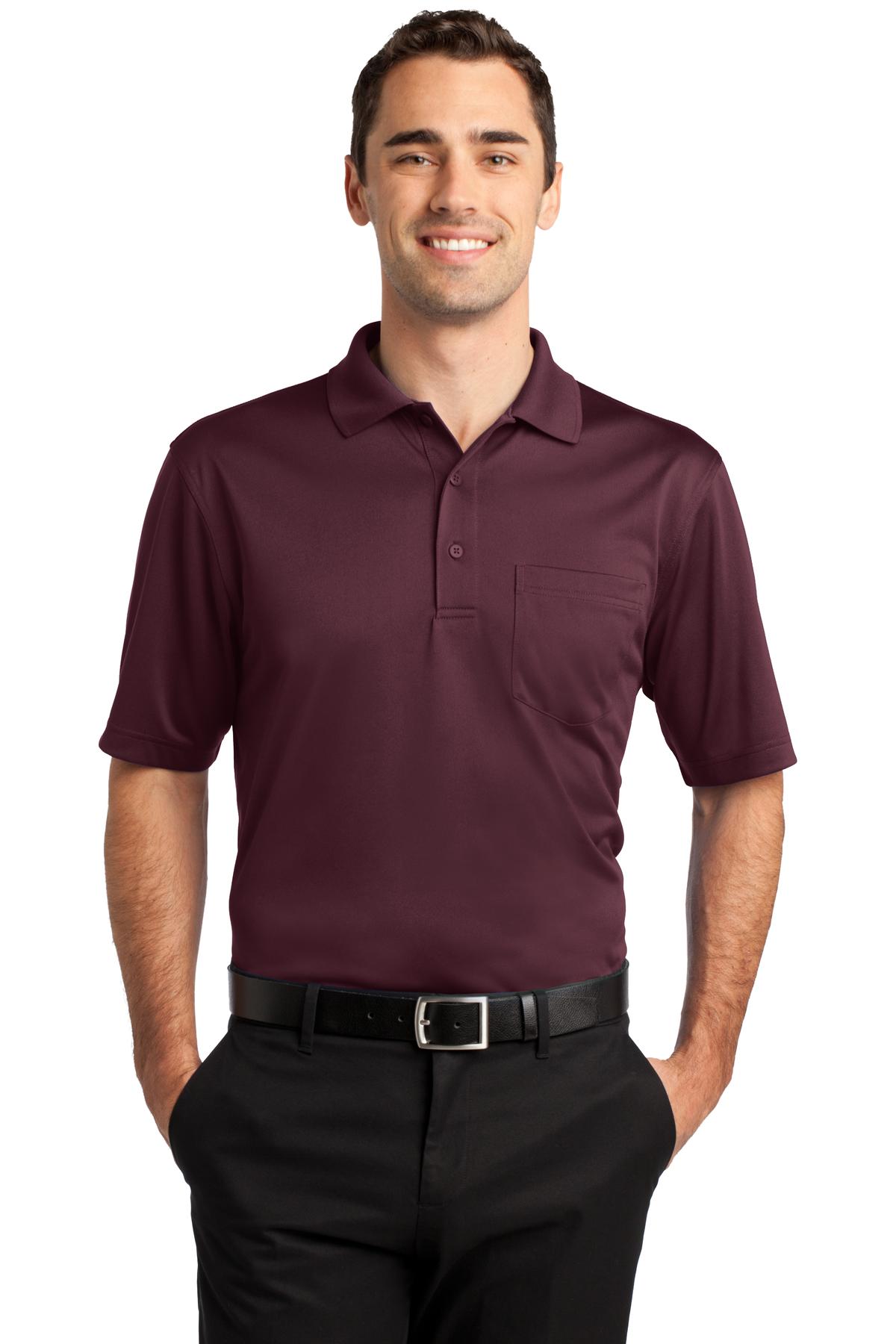 CornerStone® Select Snag-Proof Pocket Polo. CS412P