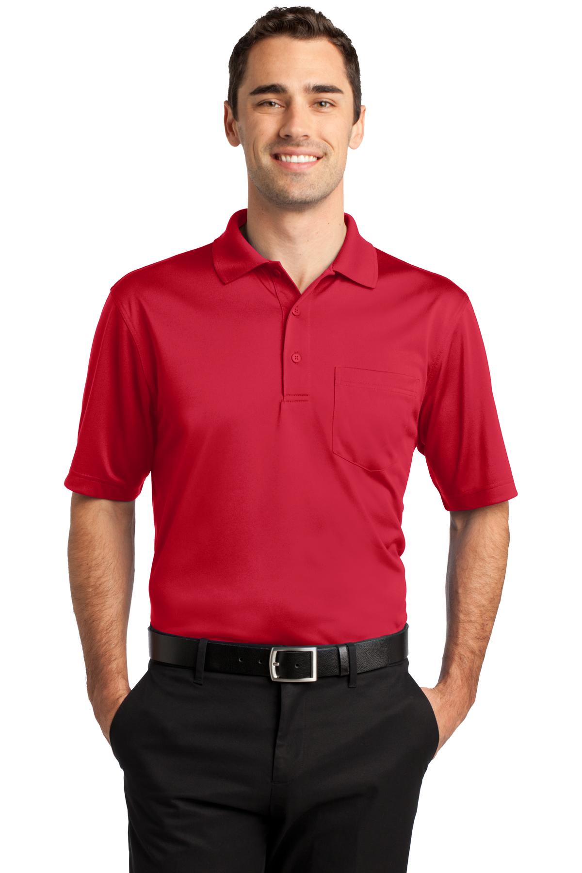 CornerStone® Select Snag-Proof Pocket Polo. CS412P