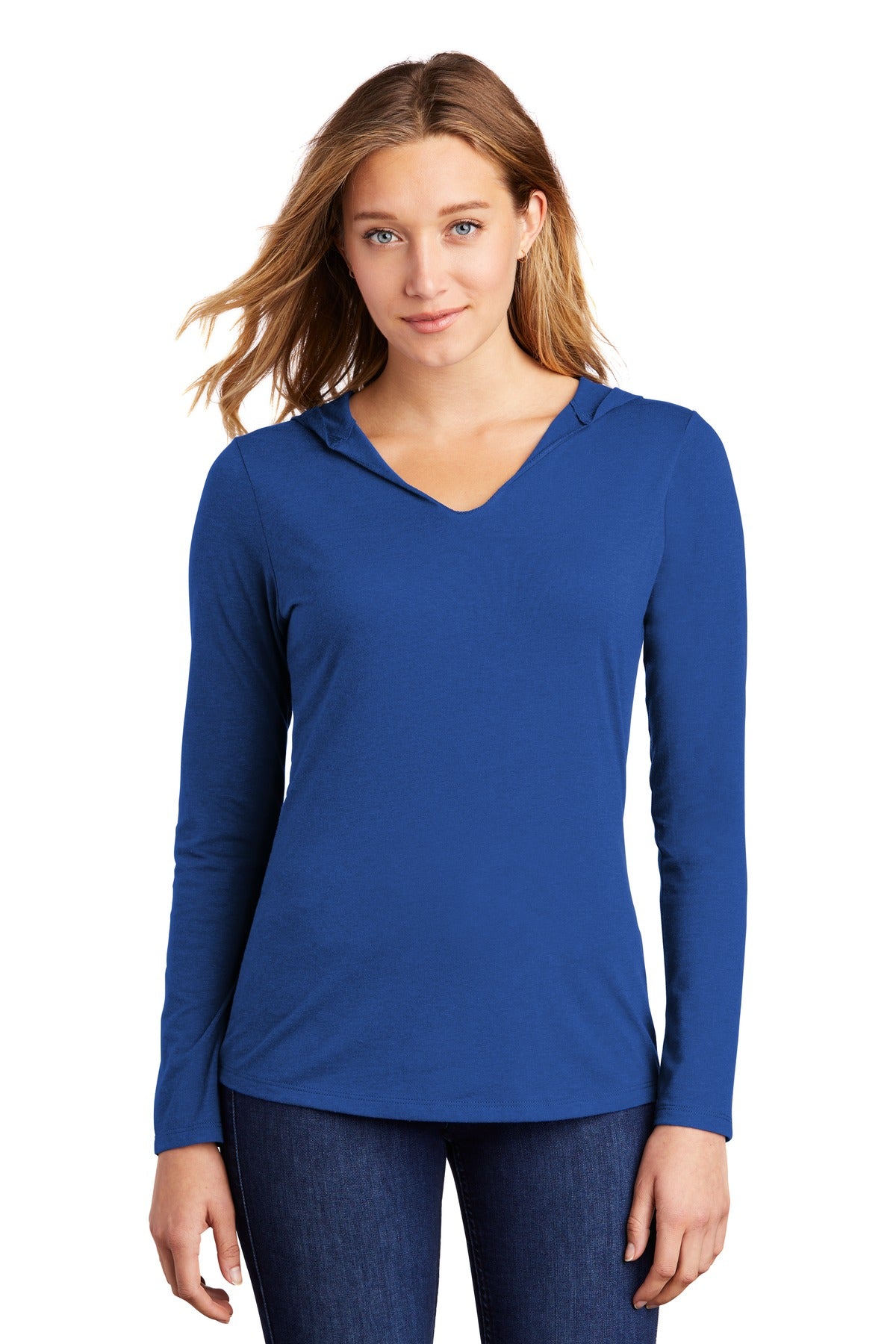 District® Women&#39;s Perfect Tri® Long Sleeve Hoodie. DM139L
