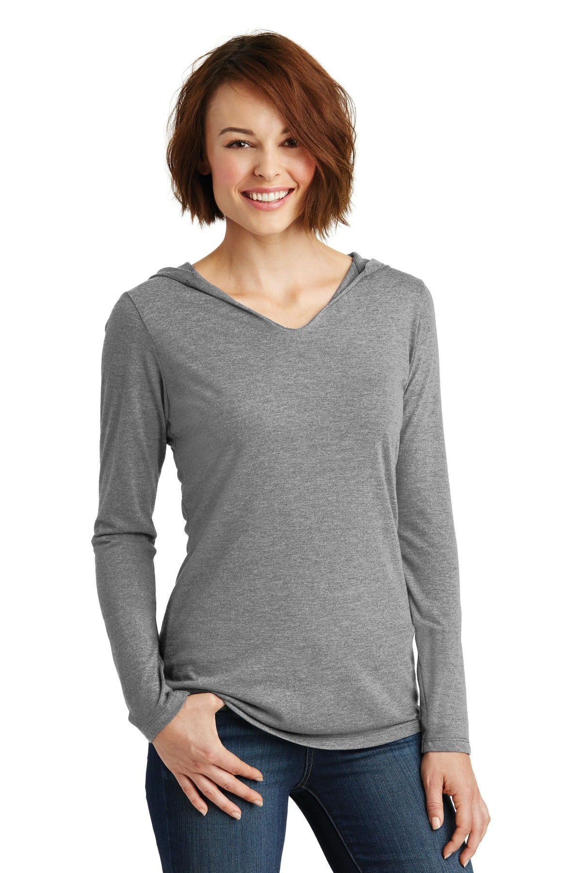 District® Women&#39;s Perfect Tri® Long Sleeve Hoodie. DM139L