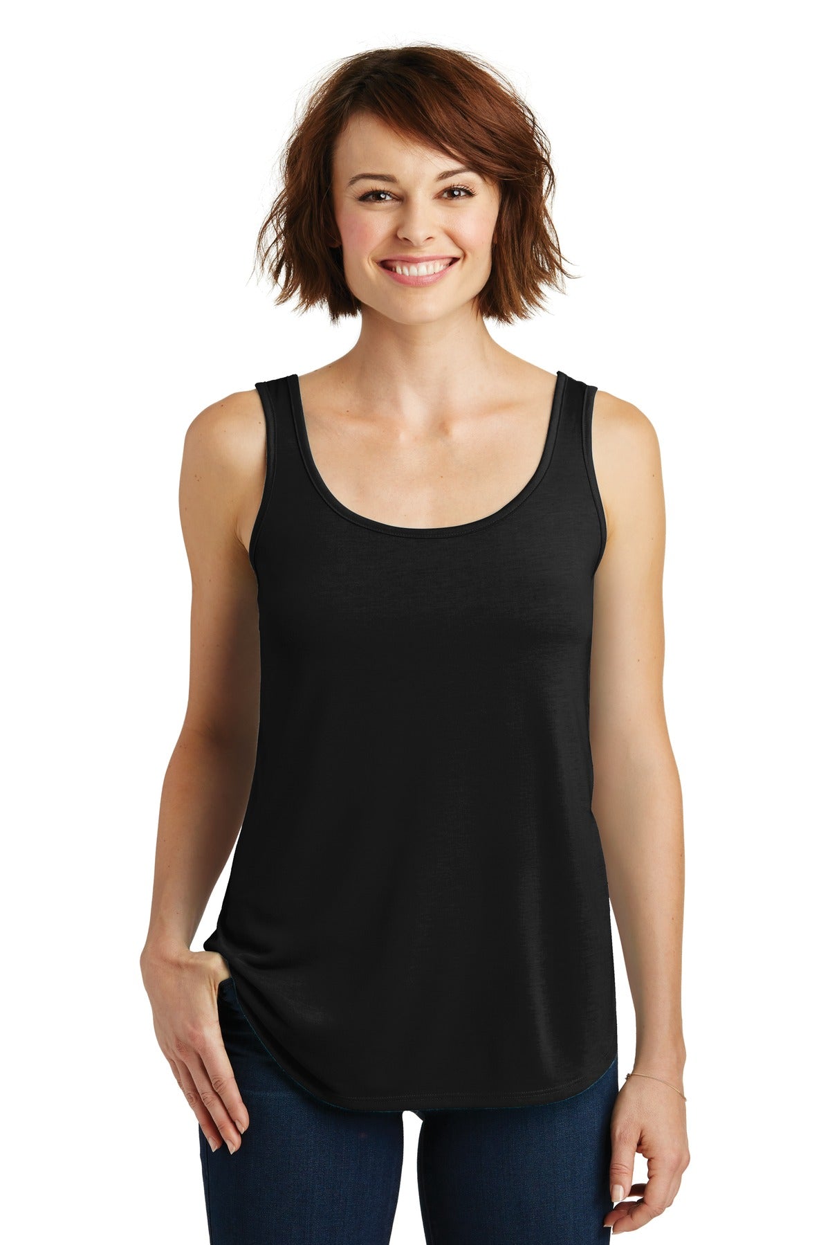 District ® Women&#39;s Drapey Tank. DM414