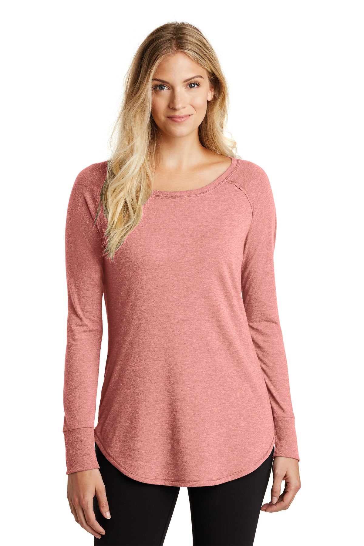 District ® Women&#39;s Perfect Tri ® Long Sleeve Tunic Tee. DT132L