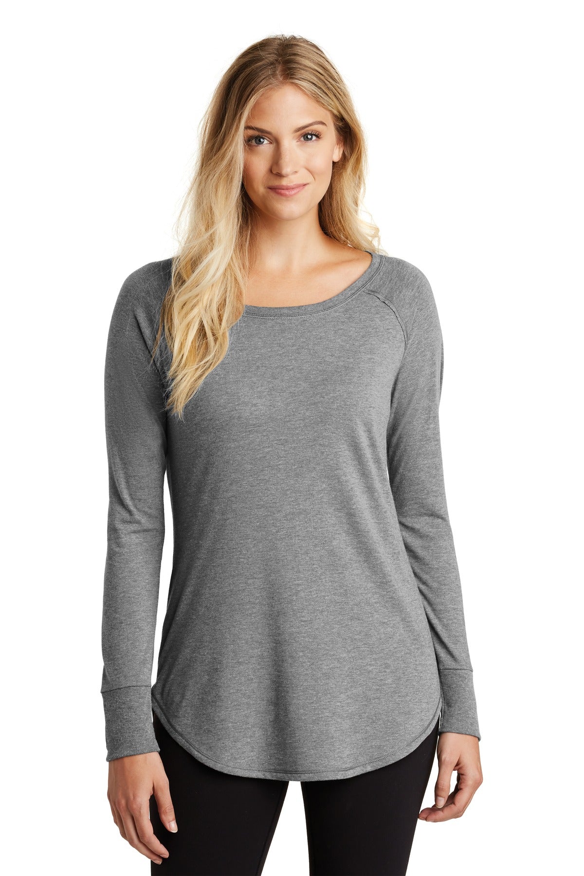 District ® Women&#39;s Perfect Tri ® Long Sleeve Tunic Tee. DT132L