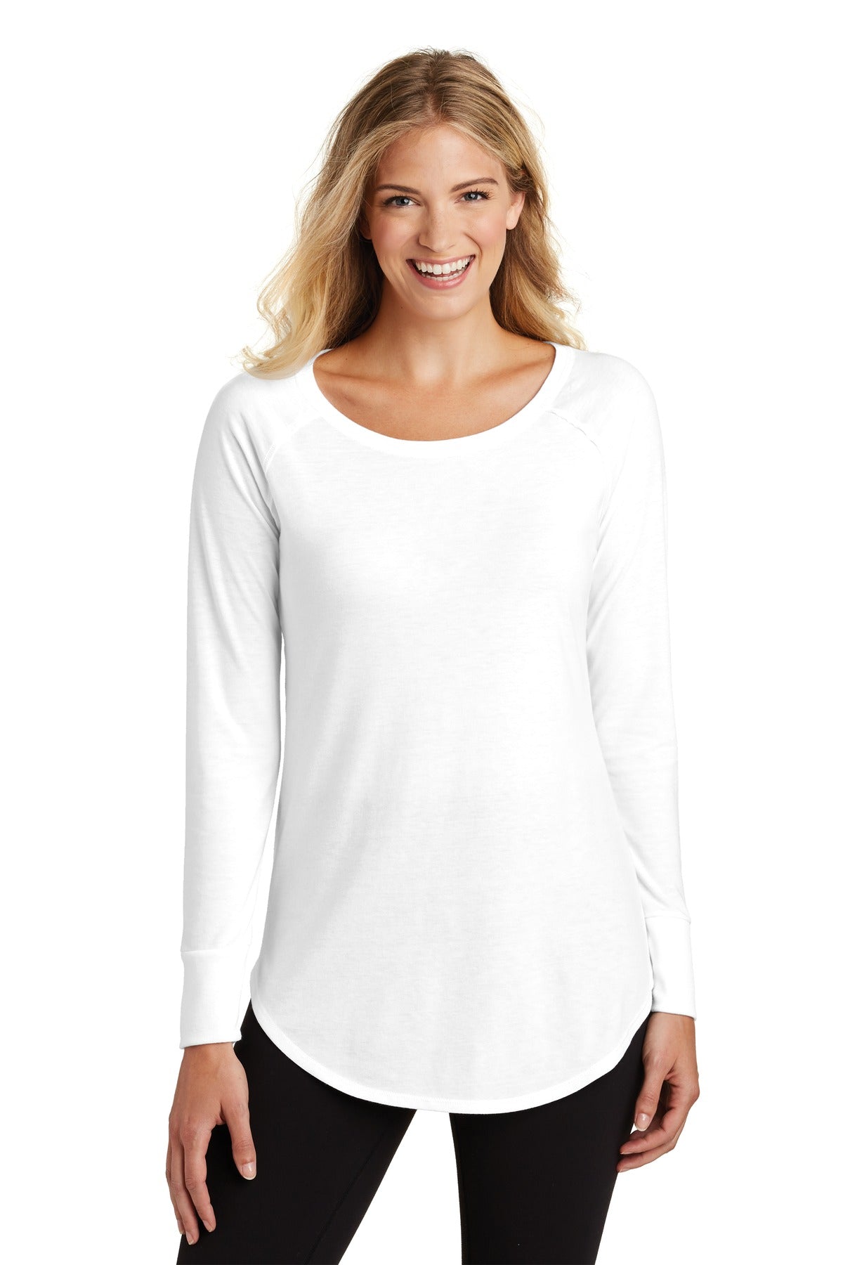 District ® Women&#39;s Perfect Tri ® Long Sleeve Tunic Tee. DT132L