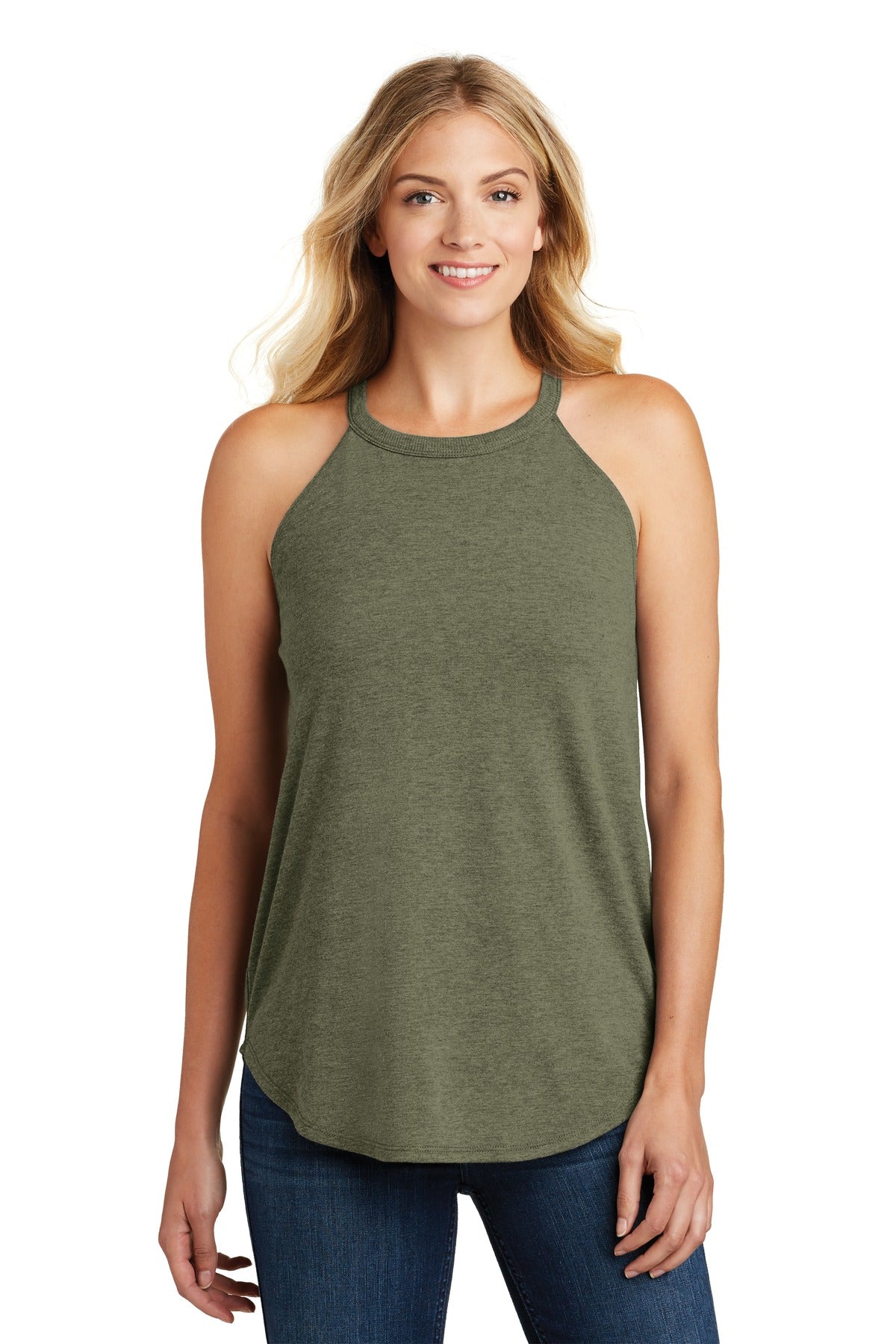 District  ® Women&#39;s Perfect Tri ® Rocker Tank. DT137L