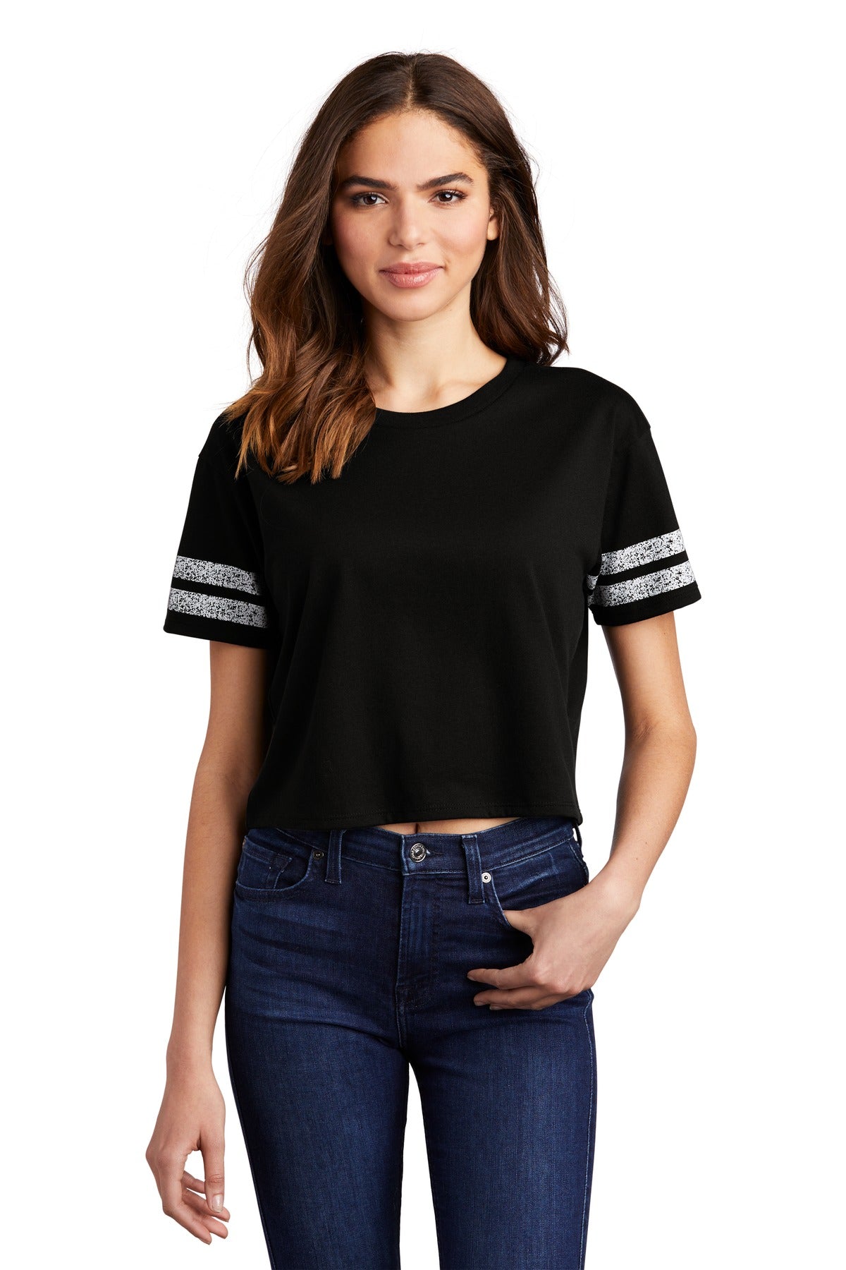 District ® Women&#39;s Scorecard Crop Tee DT488