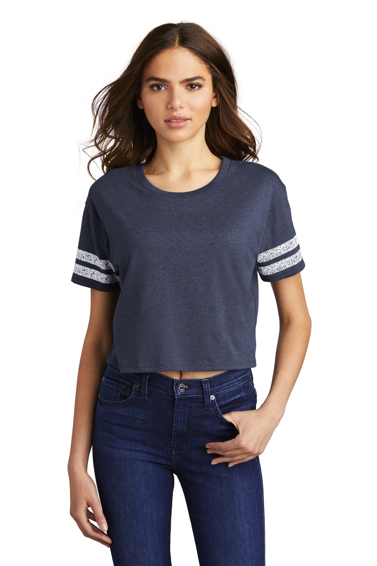 District ® Women&#39;s Scorecard Crop Tee DT488