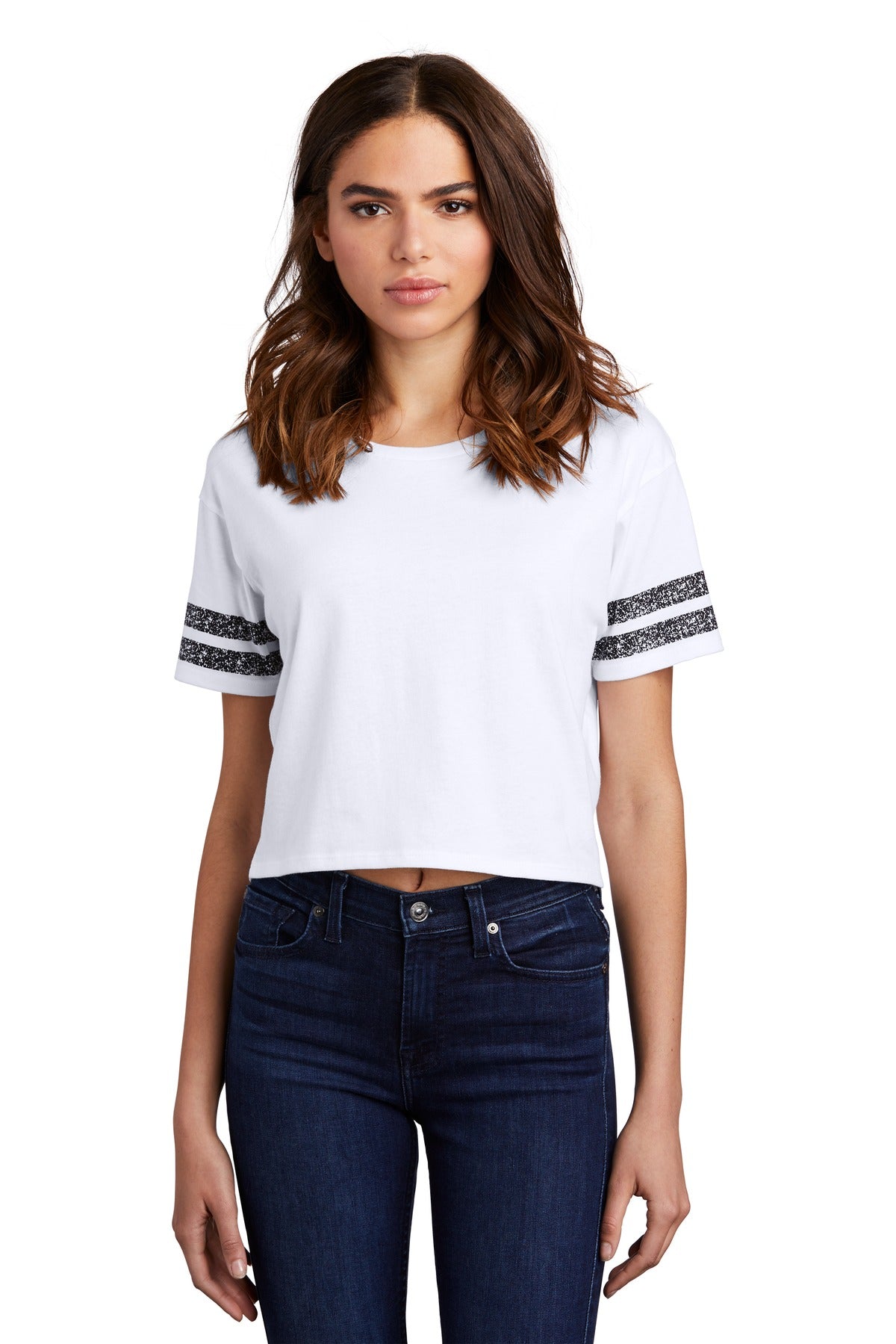District ® Women&#39;s Scorecard Crop Tee DT488