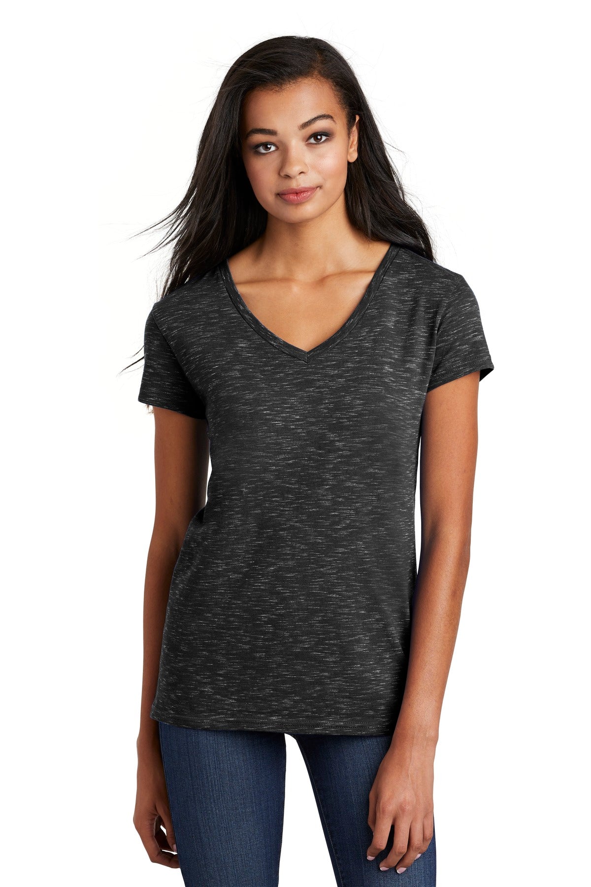 District ® Women&#39;s Medal V-Neck Tee. DT664