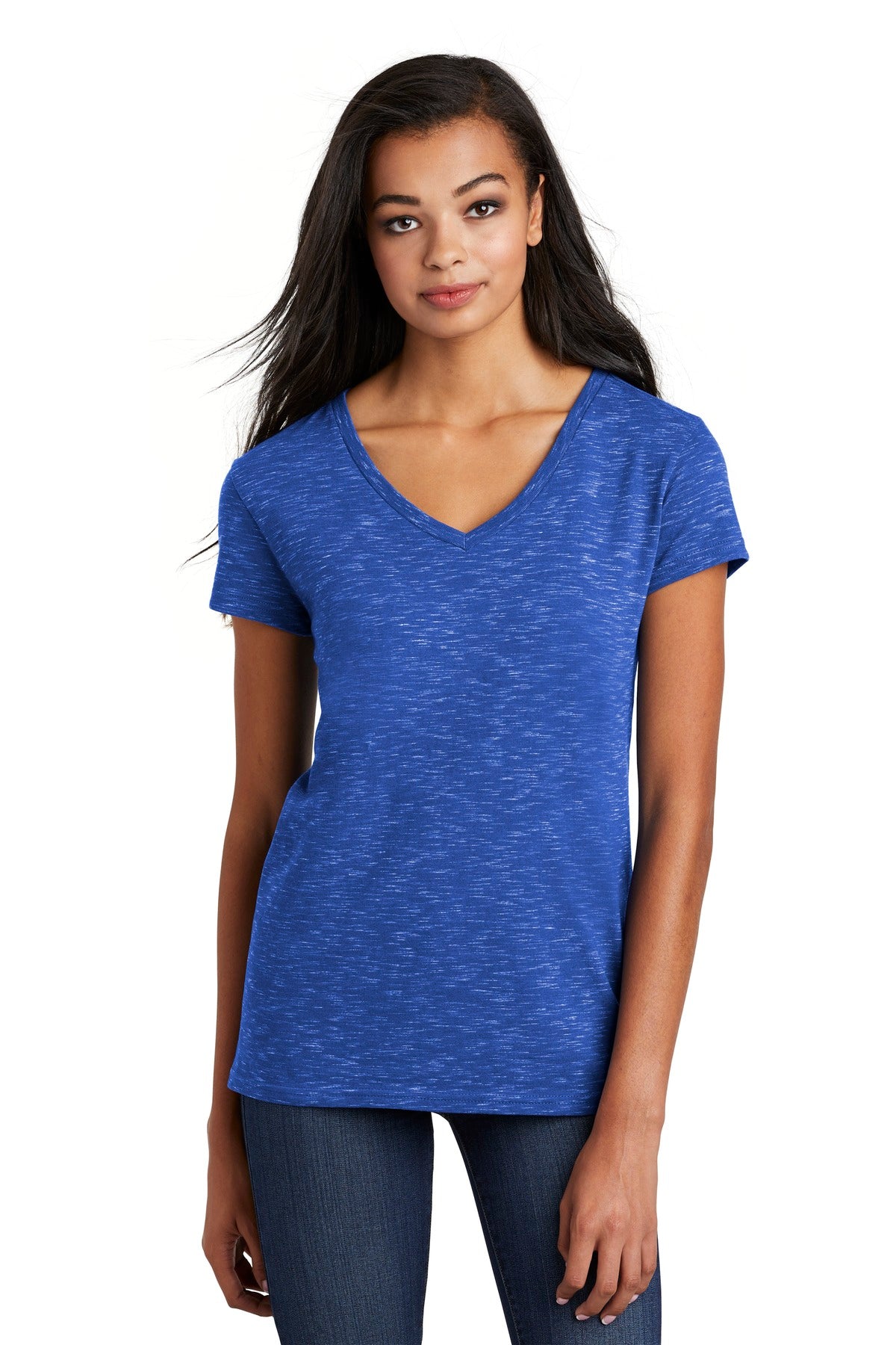 District ® Women&#39;s Medal V-Neck Tee. DT664