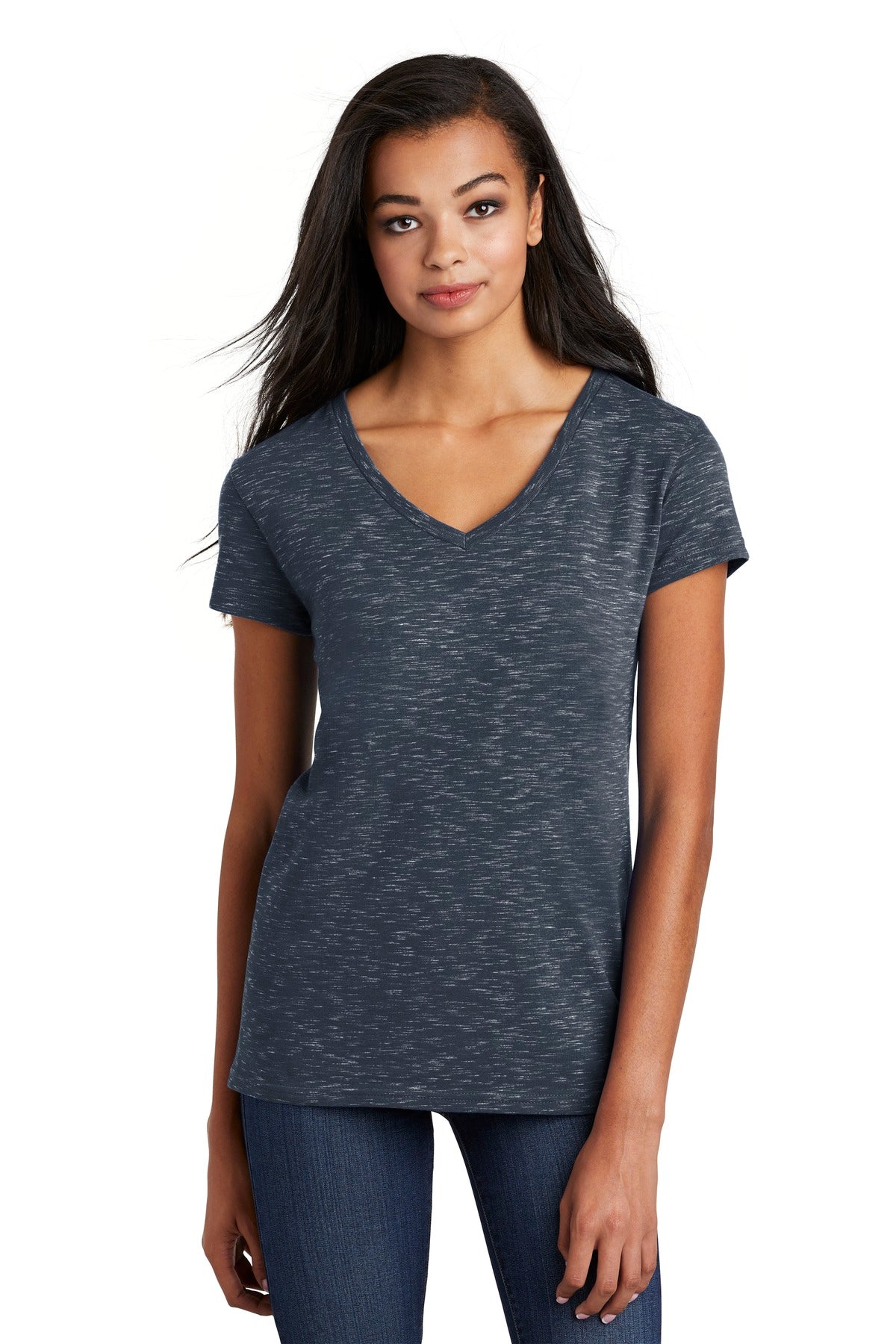 District ® Women&#39;s Medal V-Neck Tee. DT664