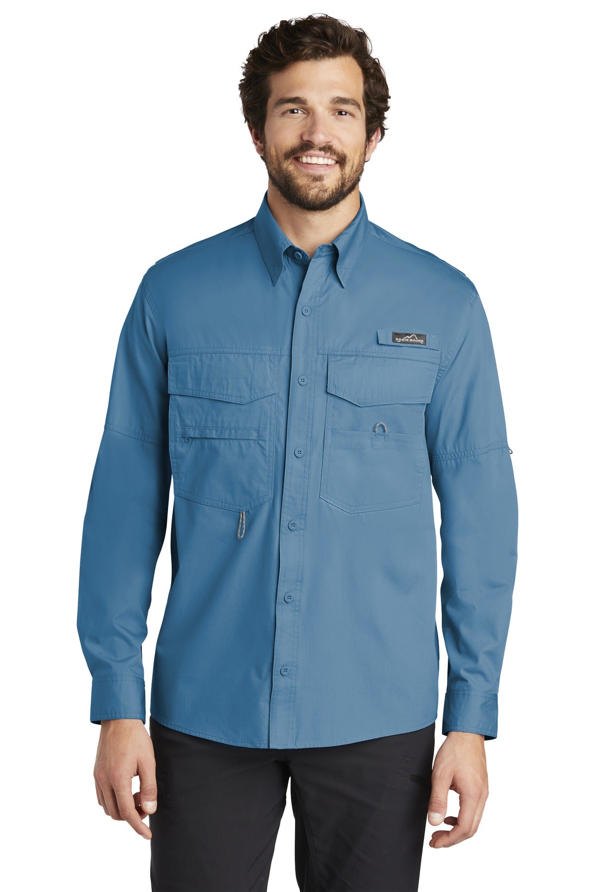 Eddie Bauer® - Long Sleeve Fishing Shirt. EB606