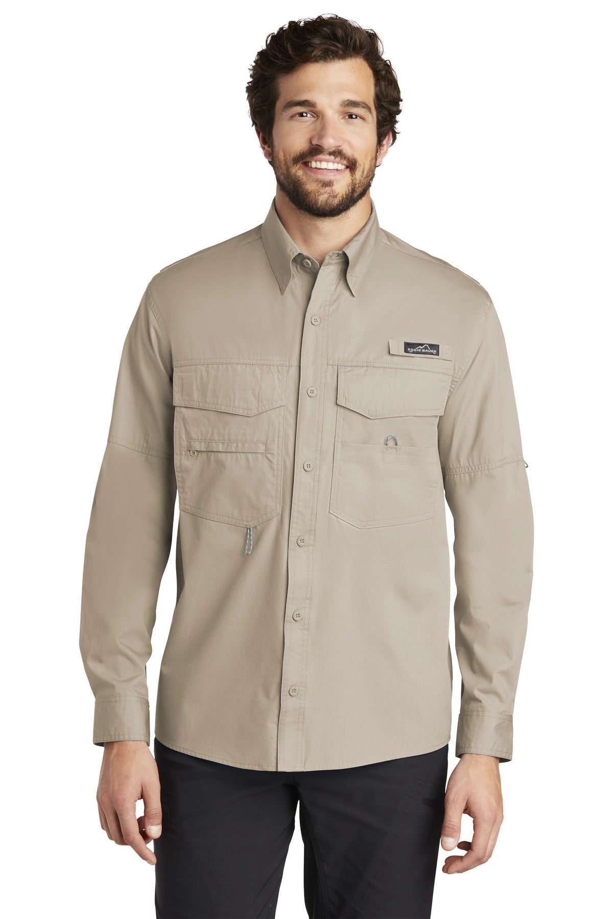 Eddie Bauer® - Long Sleeve Fishing Shirt. EB606