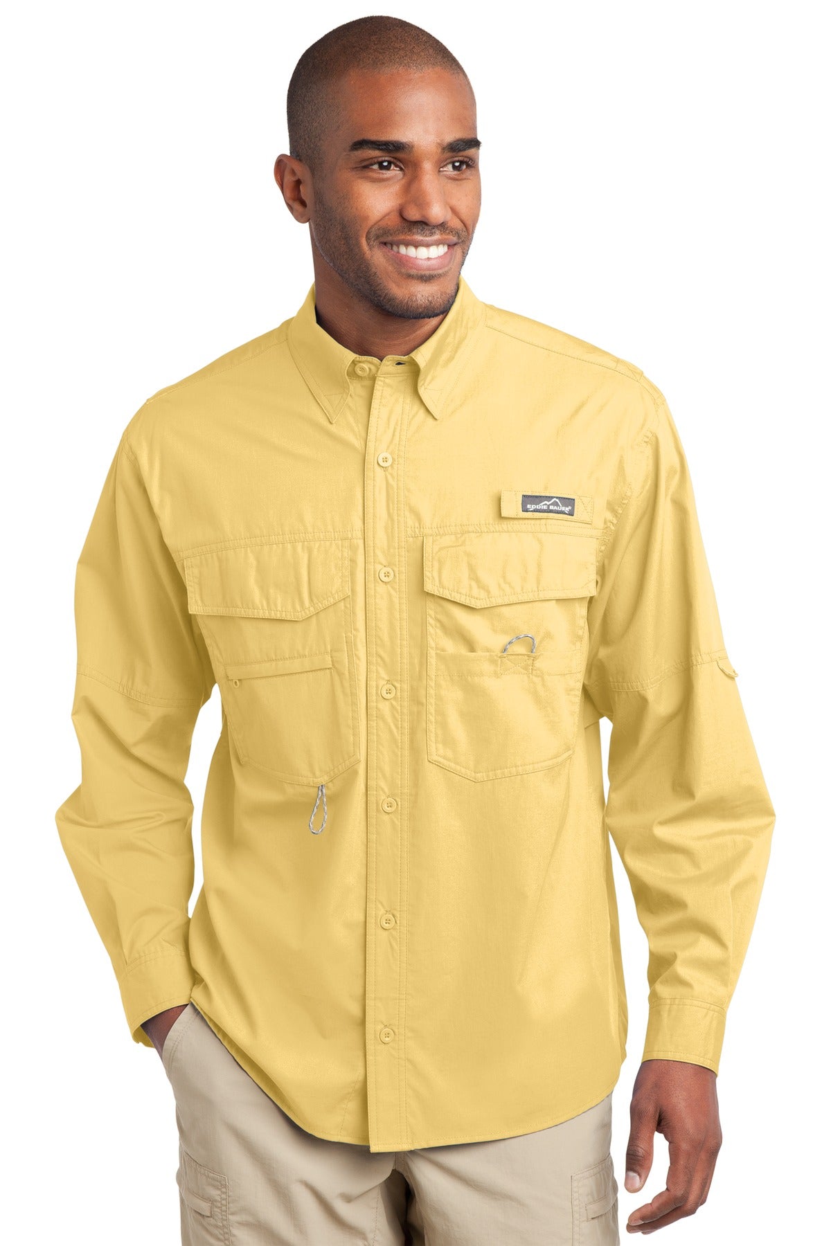 Eddie Bauer® - Long Sleeve Fishing Shirt. EB606
