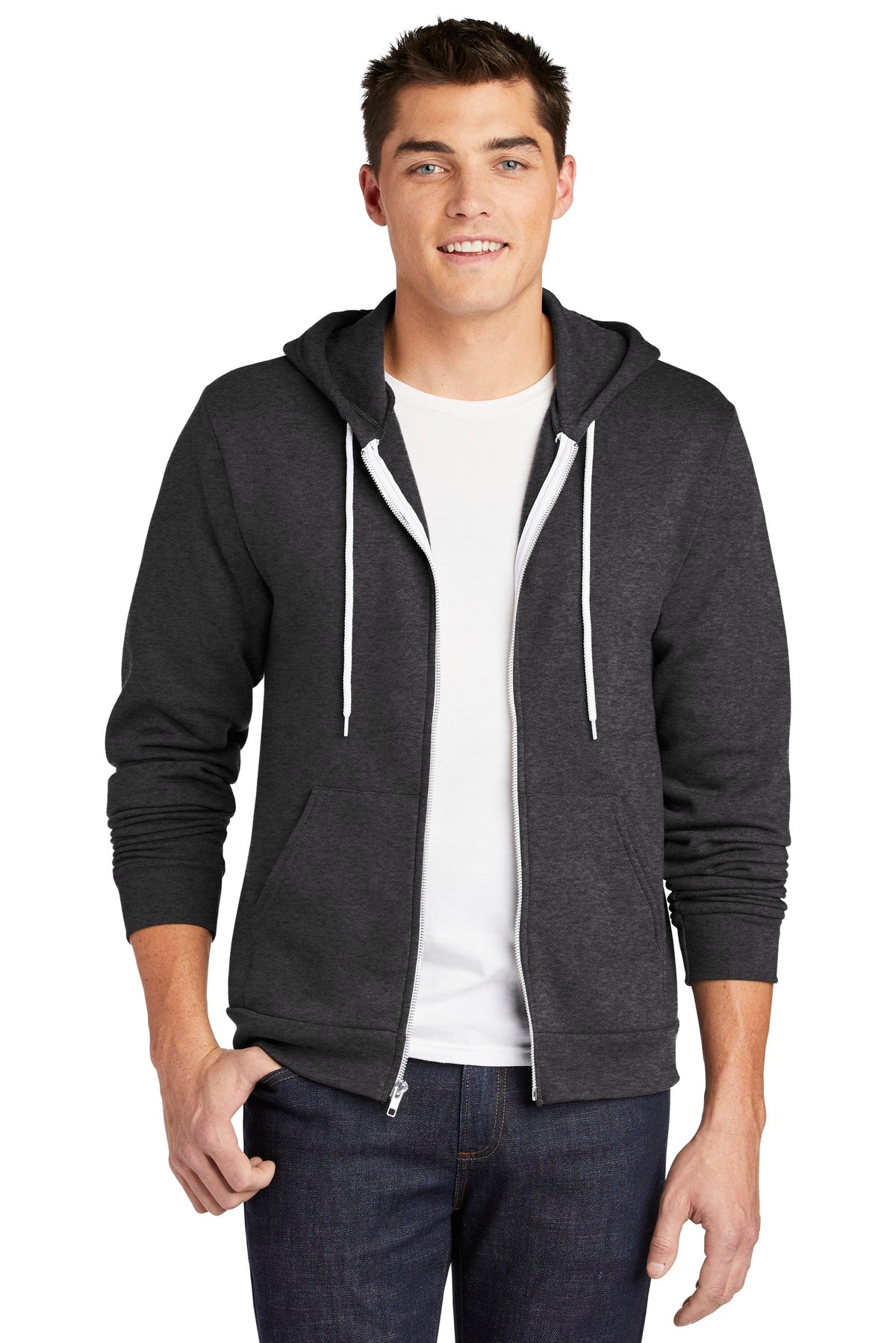 American Apparel ® Flex Fleece Zip Hoodie. F497W - Westside Stitch