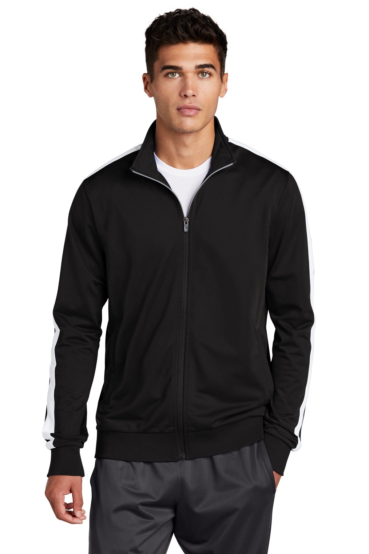 Sport-Tek ® Tricot Track Jacket. JST94