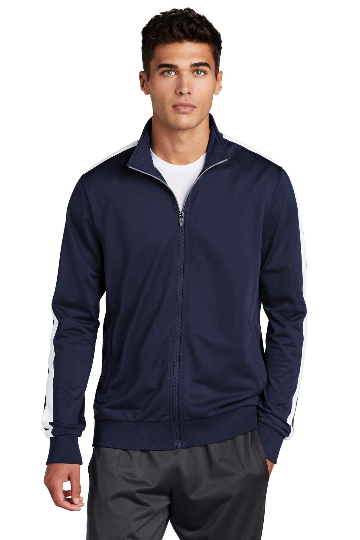 Sport-Tek ® Tricot Track Jacket. JST94