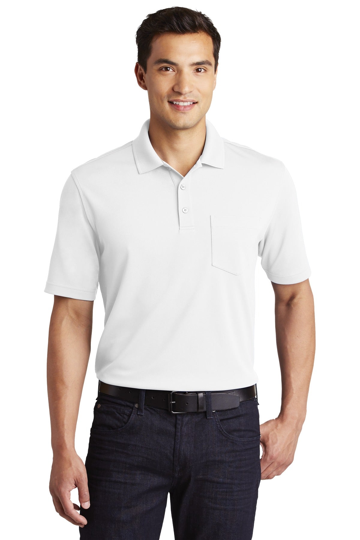 Port Authority® Dry Zone® UV Micro-Mesh Pocket Polo. K110P