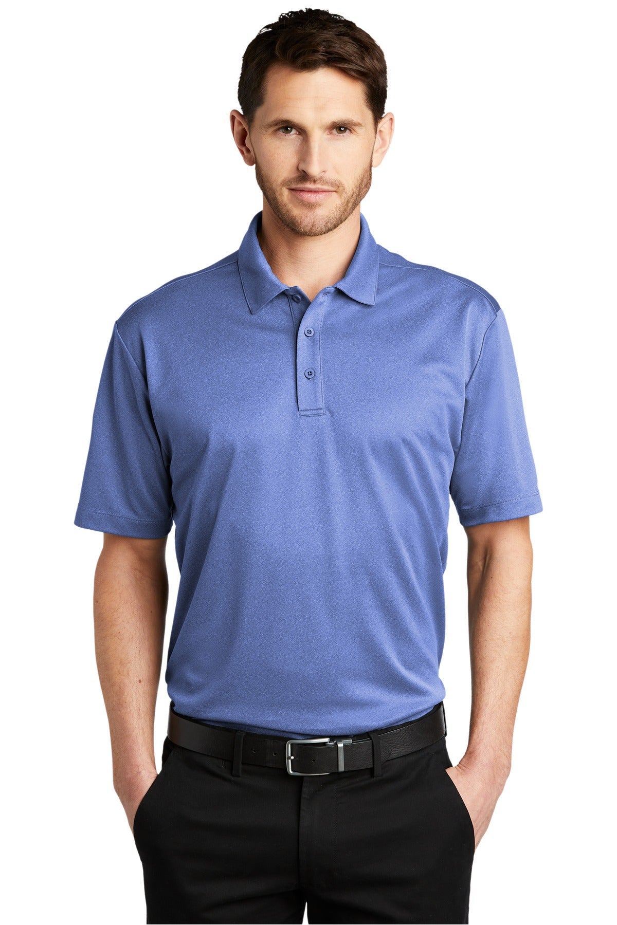 Port Authority ® Heathered Silk Touch ™ Performance Polo. K542