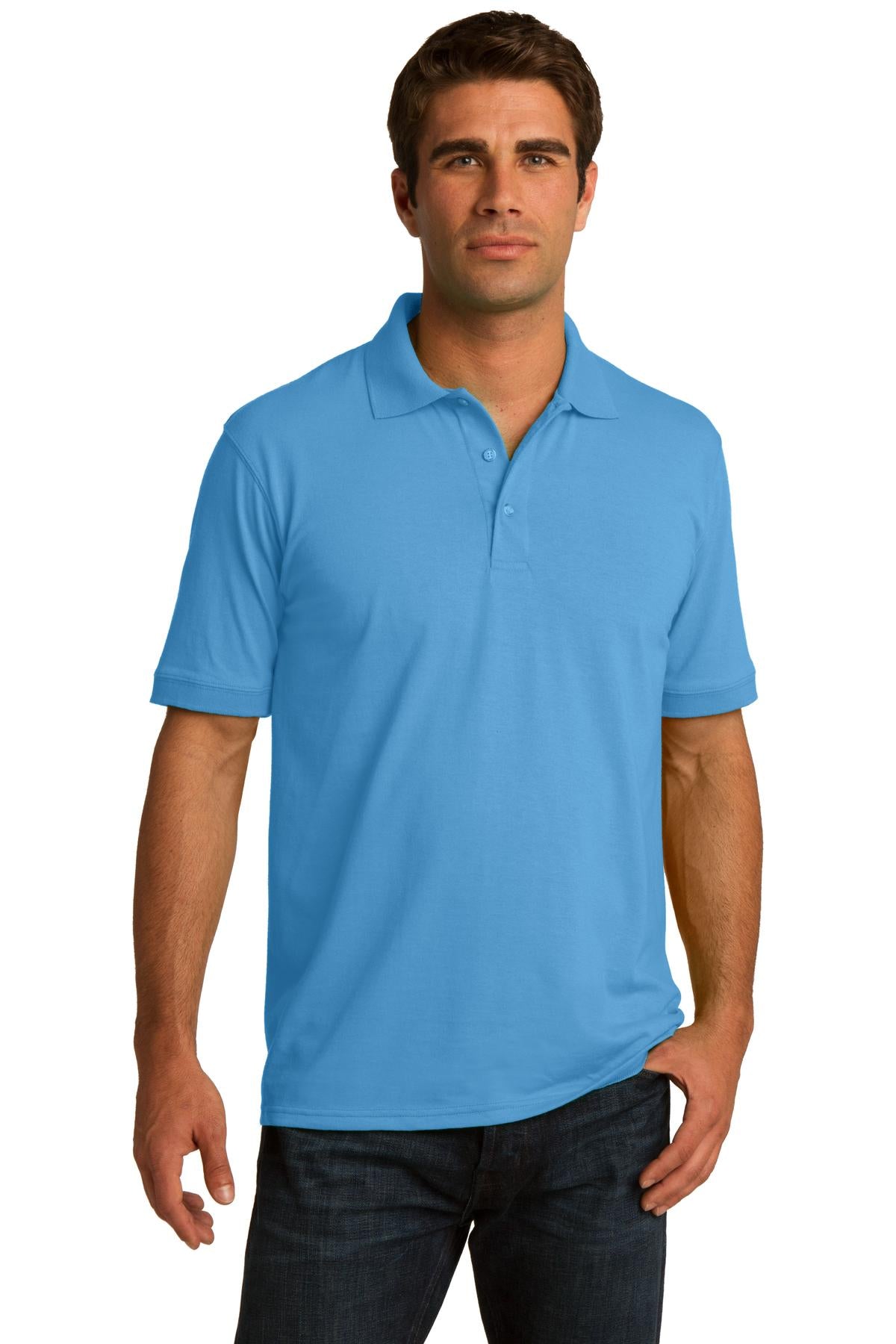 Port &amp; Company® Tall Core Blend Jersey Knit Polo. KP55T