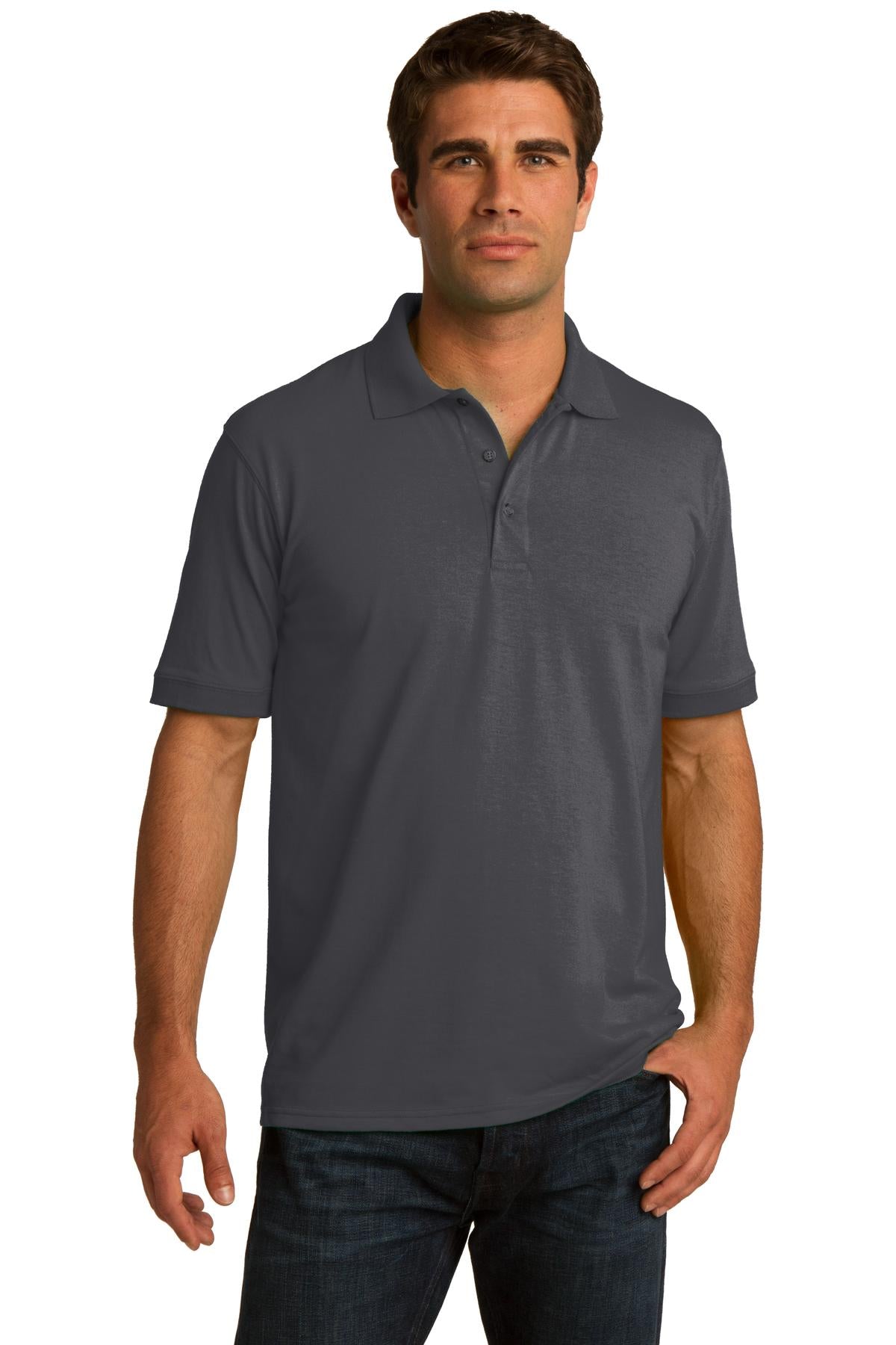 Port &amp; Company® Tall Core Blend Jersey Knit Polo. KP55T