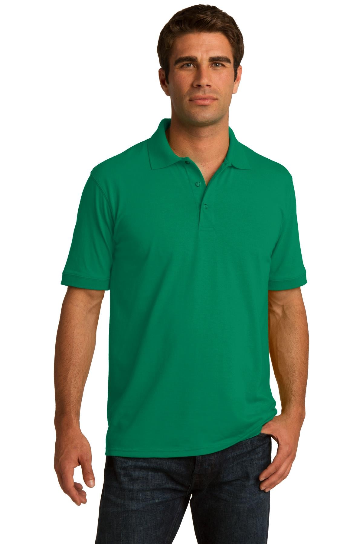 Port &amp; Company® Tall Core Blend Jersey Knit Polo. KP55T