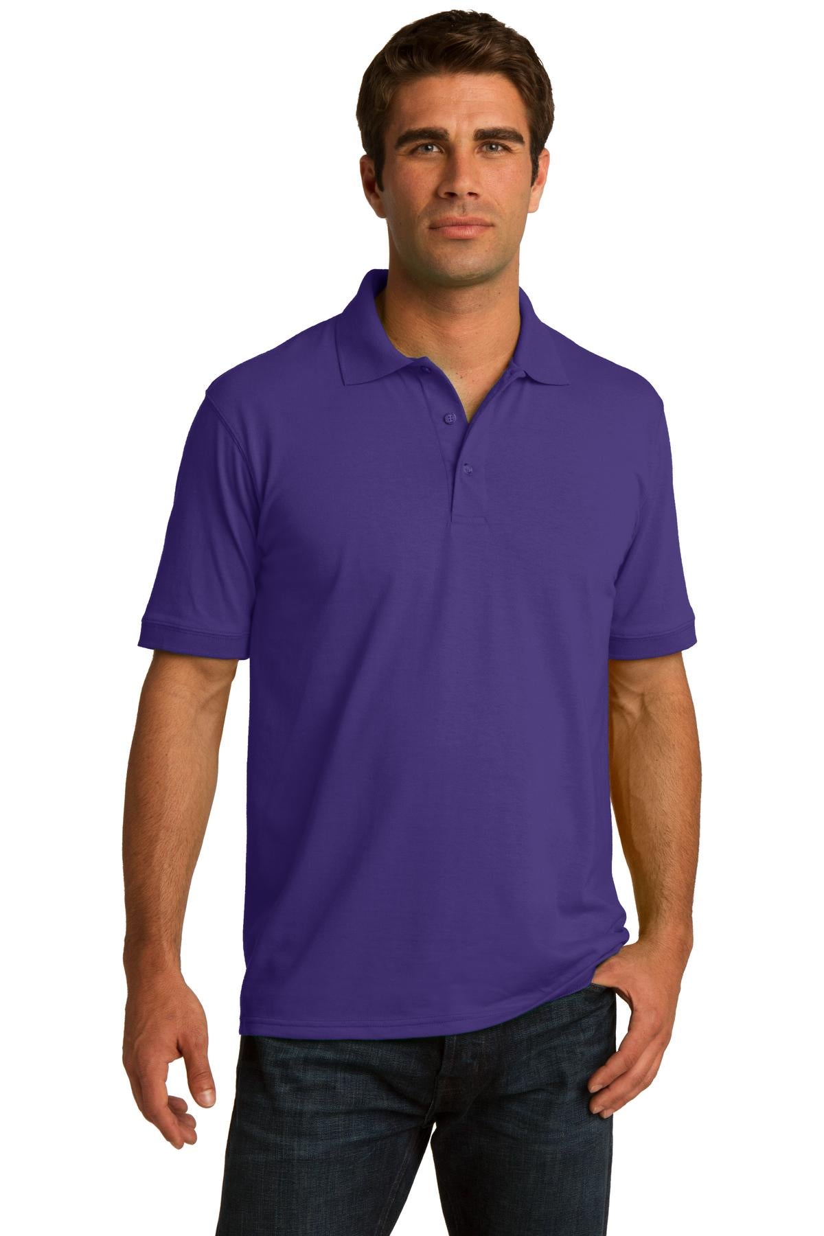 Port &amp; Company® Tall Core Blend Jersey Knit Polo. KP55T