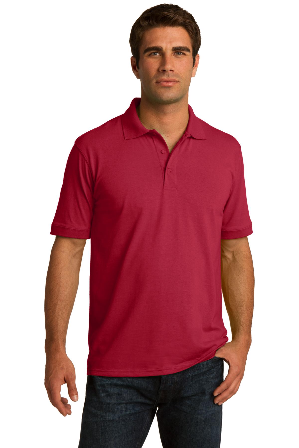 Port &amp; Company® Tall Core Blend Jersey Knit Polo. KP55T